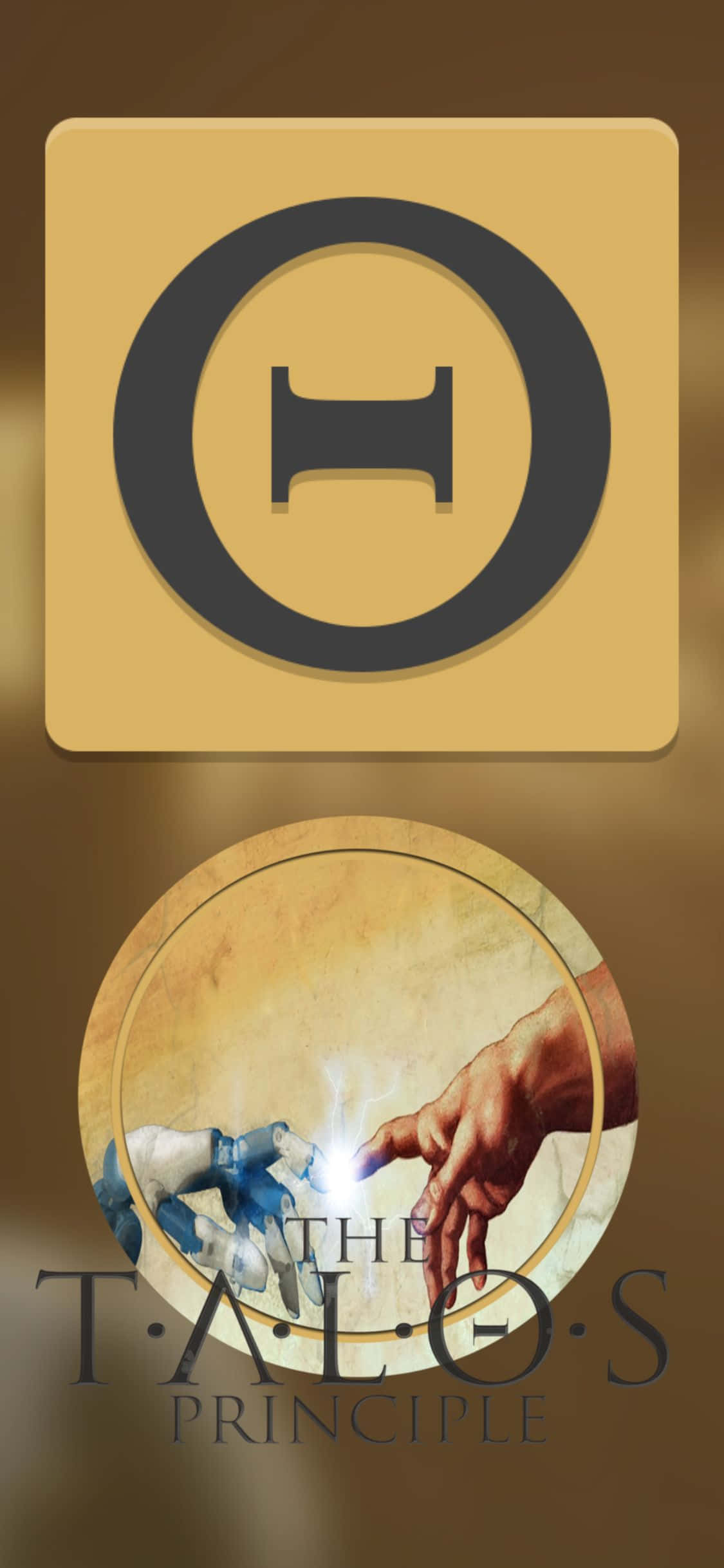 Descoperă secretele The Talos Principle cu iPhone Xs Fundal