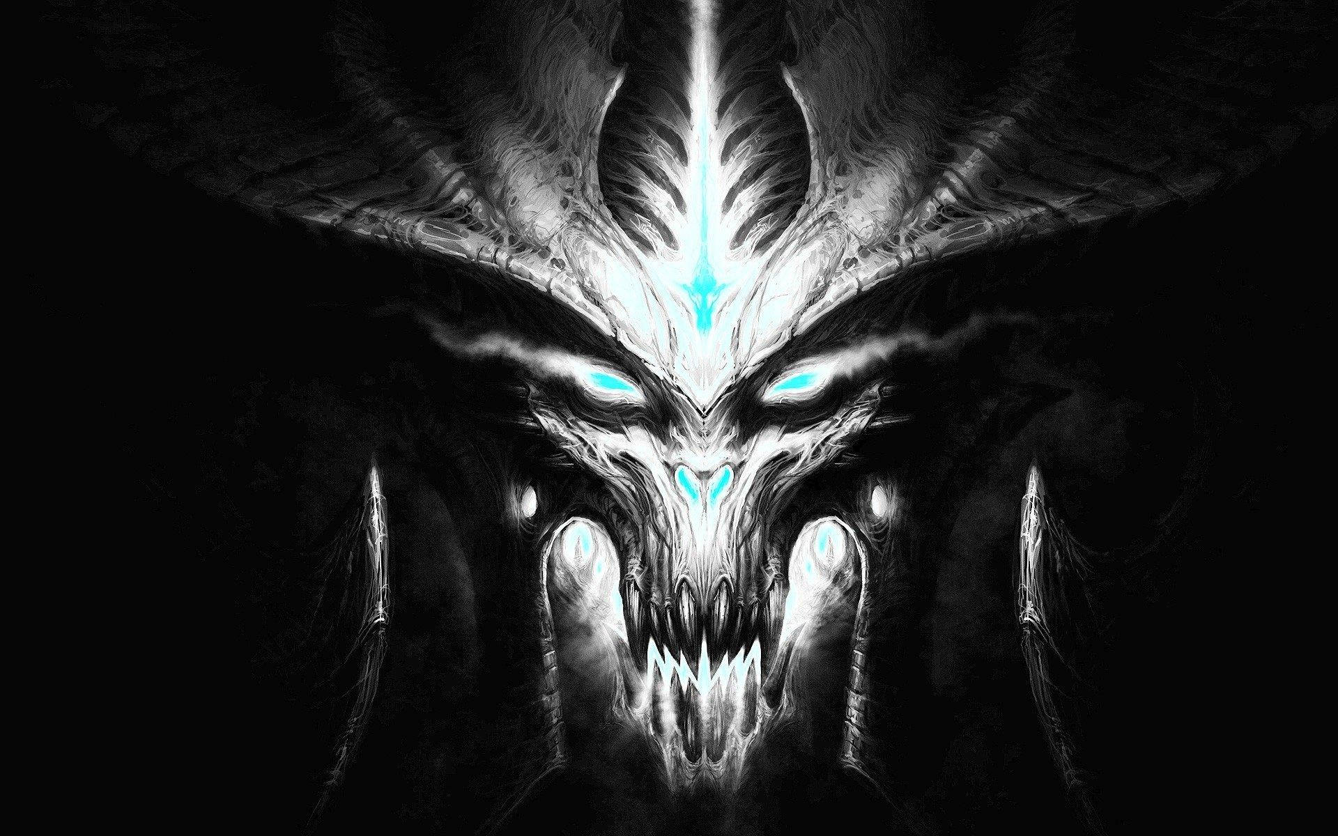 Desen Cool Diablo Fundal