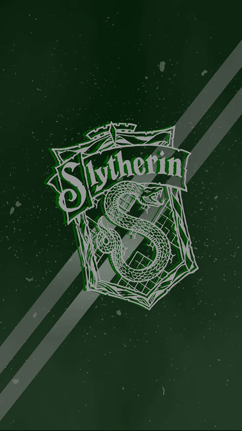 Desen Drăguț al Sigilei Casei Slytherin Fundal