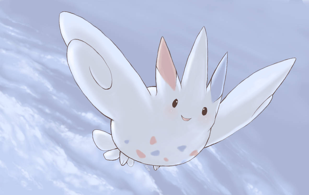 Desen drăguț cu Togekiss Fundal