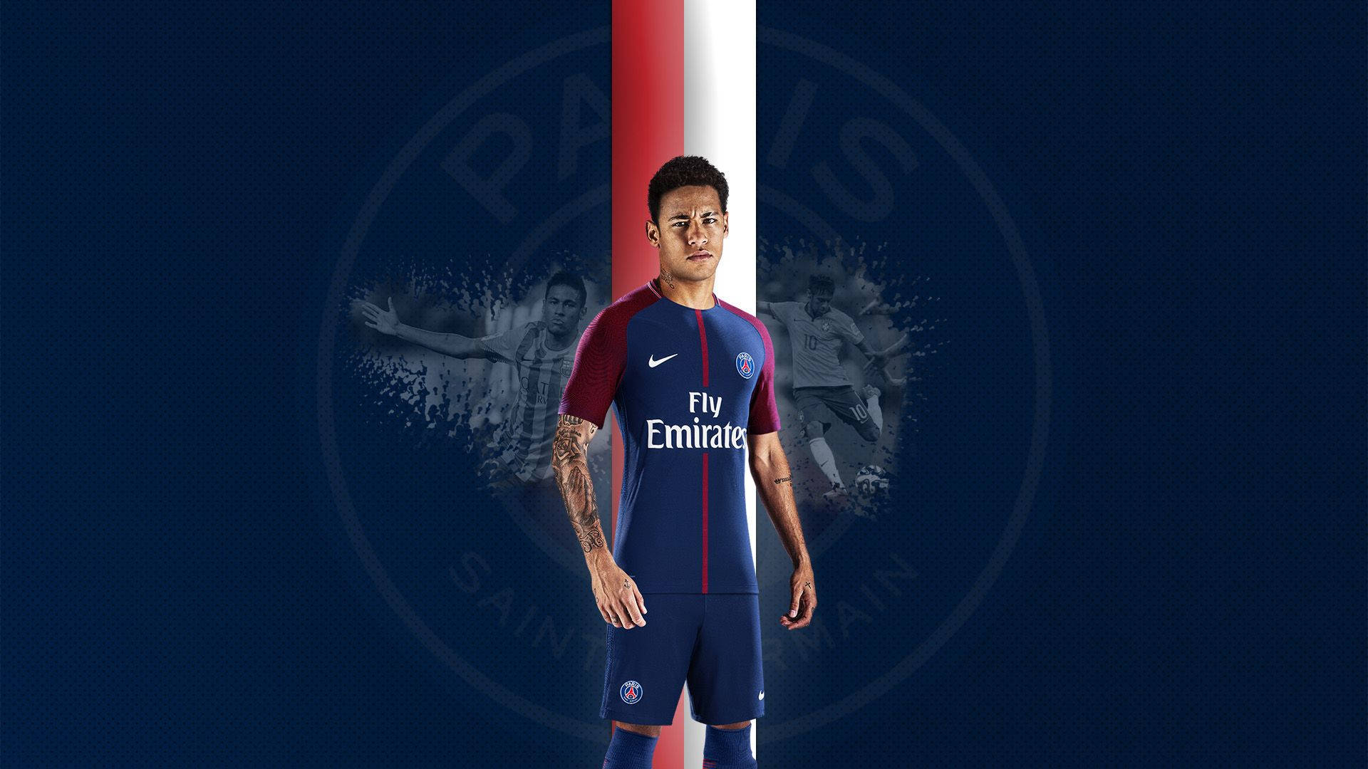 Tapet Design Clasic Neymar. — Neymar Fundal