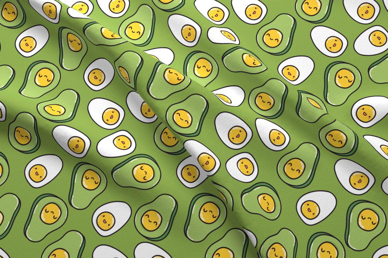 Design cu modele vibrante de avocado Fundal