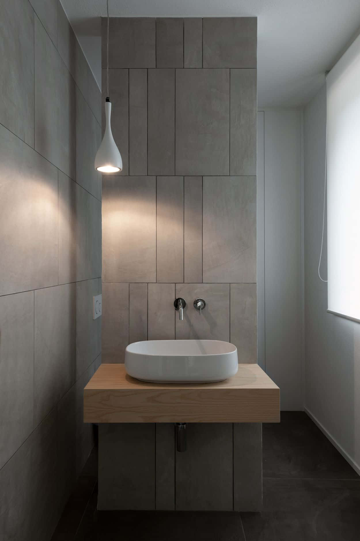 Design de toaletă curat și minimalist Fundal