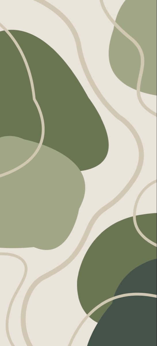 Design Estetic Pe Fundal Verde Oliv Fundal