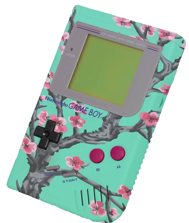 Design Floral Gameboy.PNG Fundal