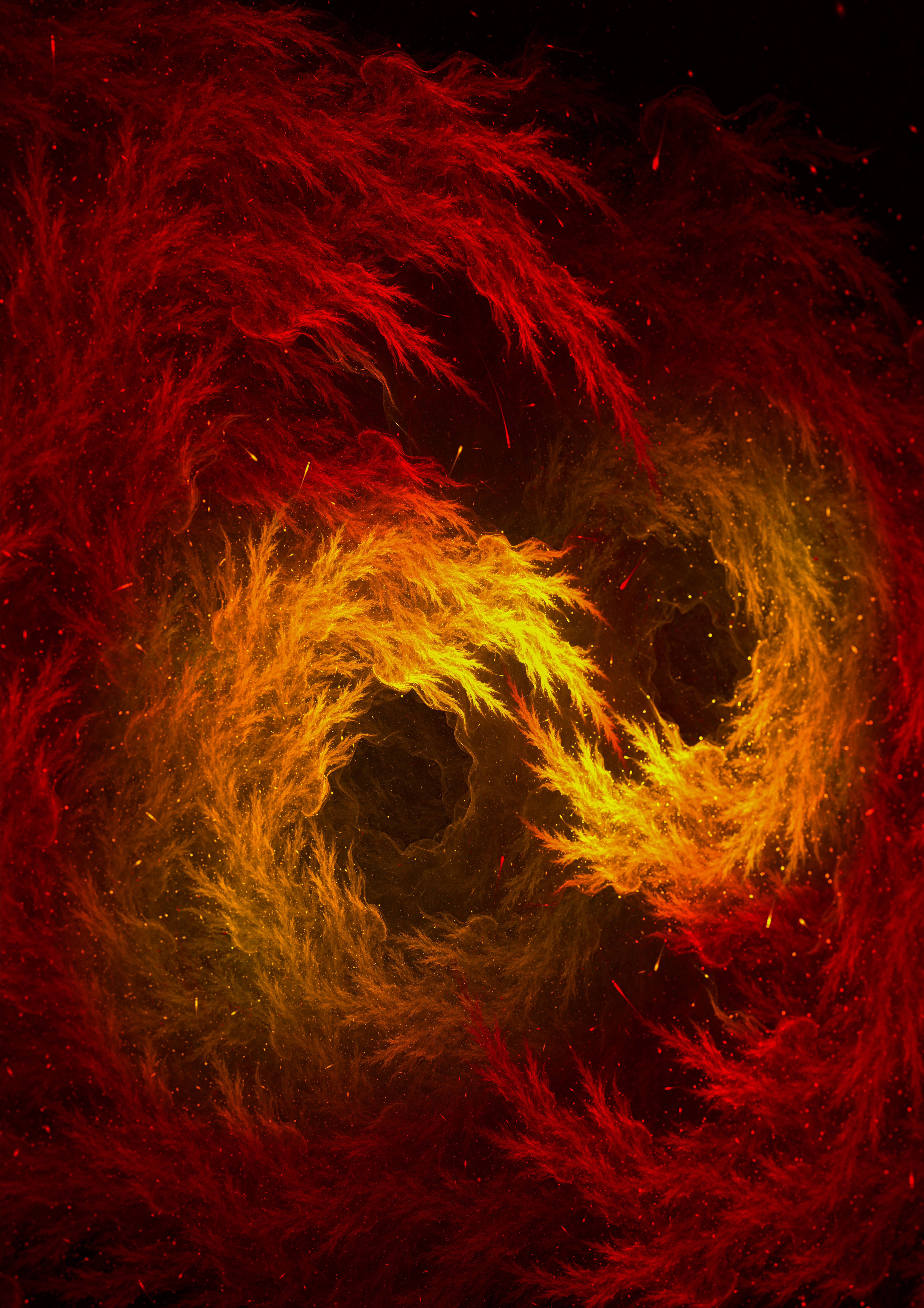 Design Fractal Inspirat de Pyro Fundal