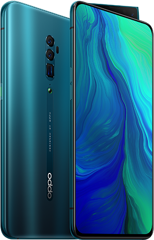Design Oppo Smartphone cu Cameră Duală Fundal