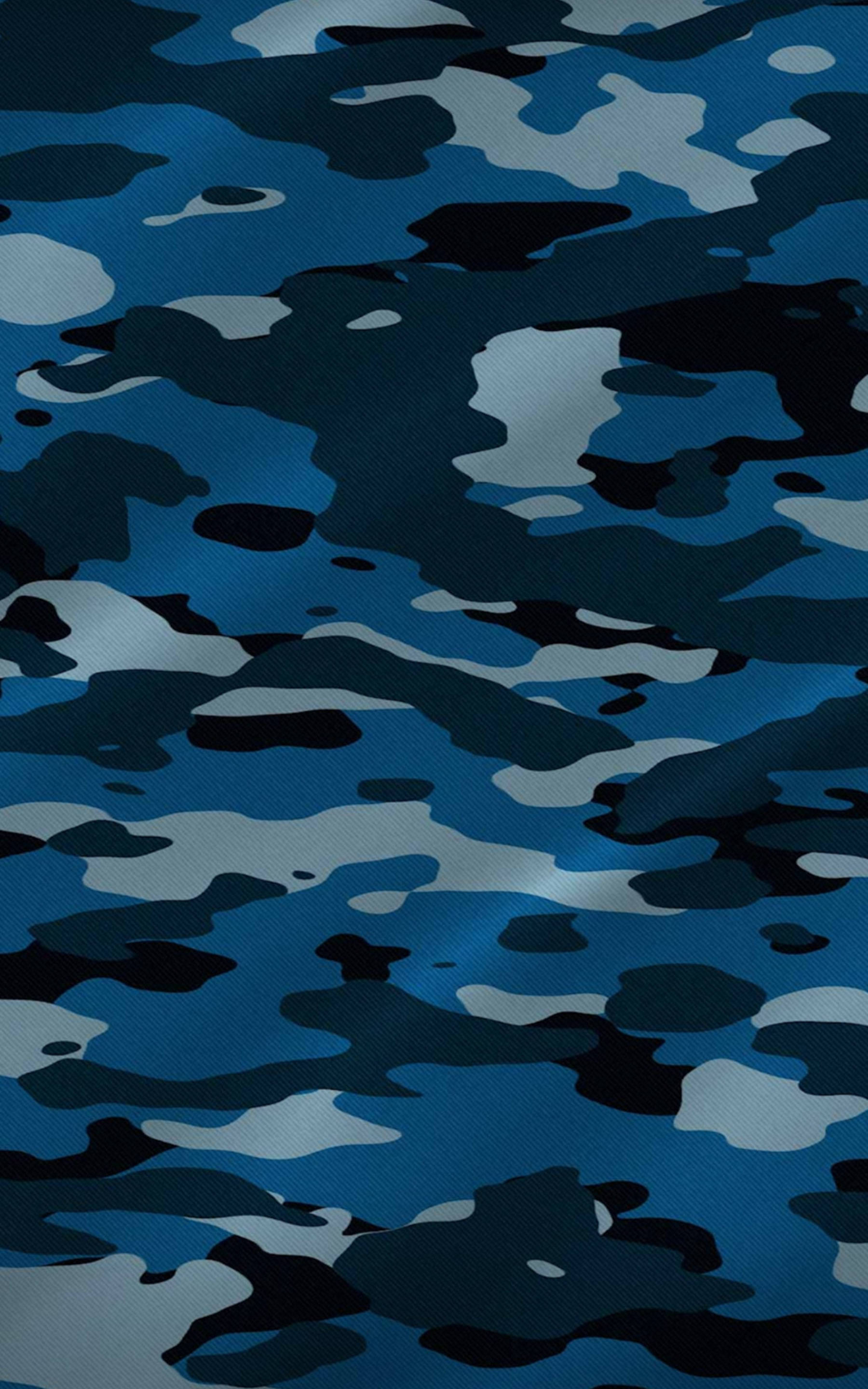 Design Simplu Camo Albastru Fundal