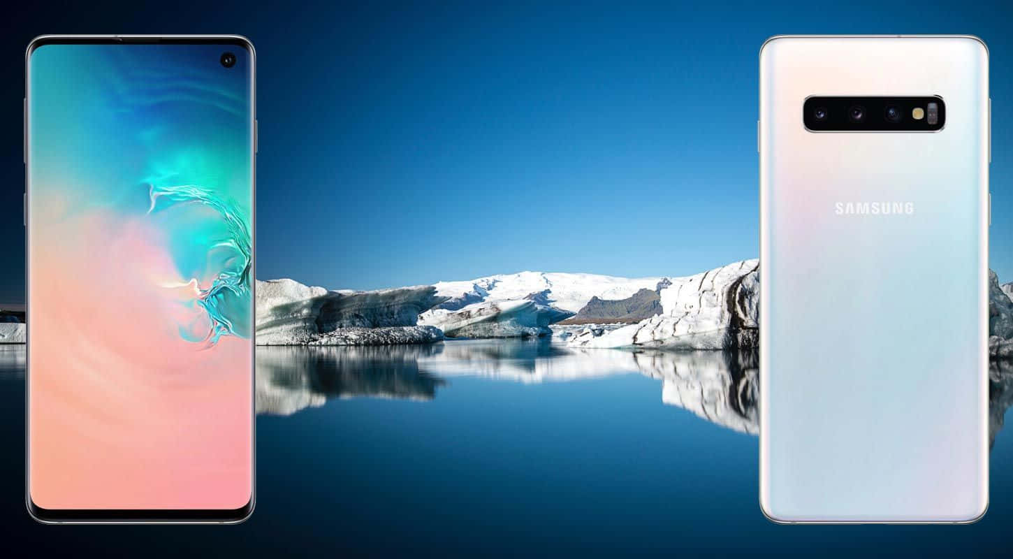 Designul elegant și modern al Galaxy S10! Fundal