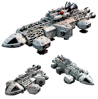 Designuri futuriste de nave spațiale Fundal
