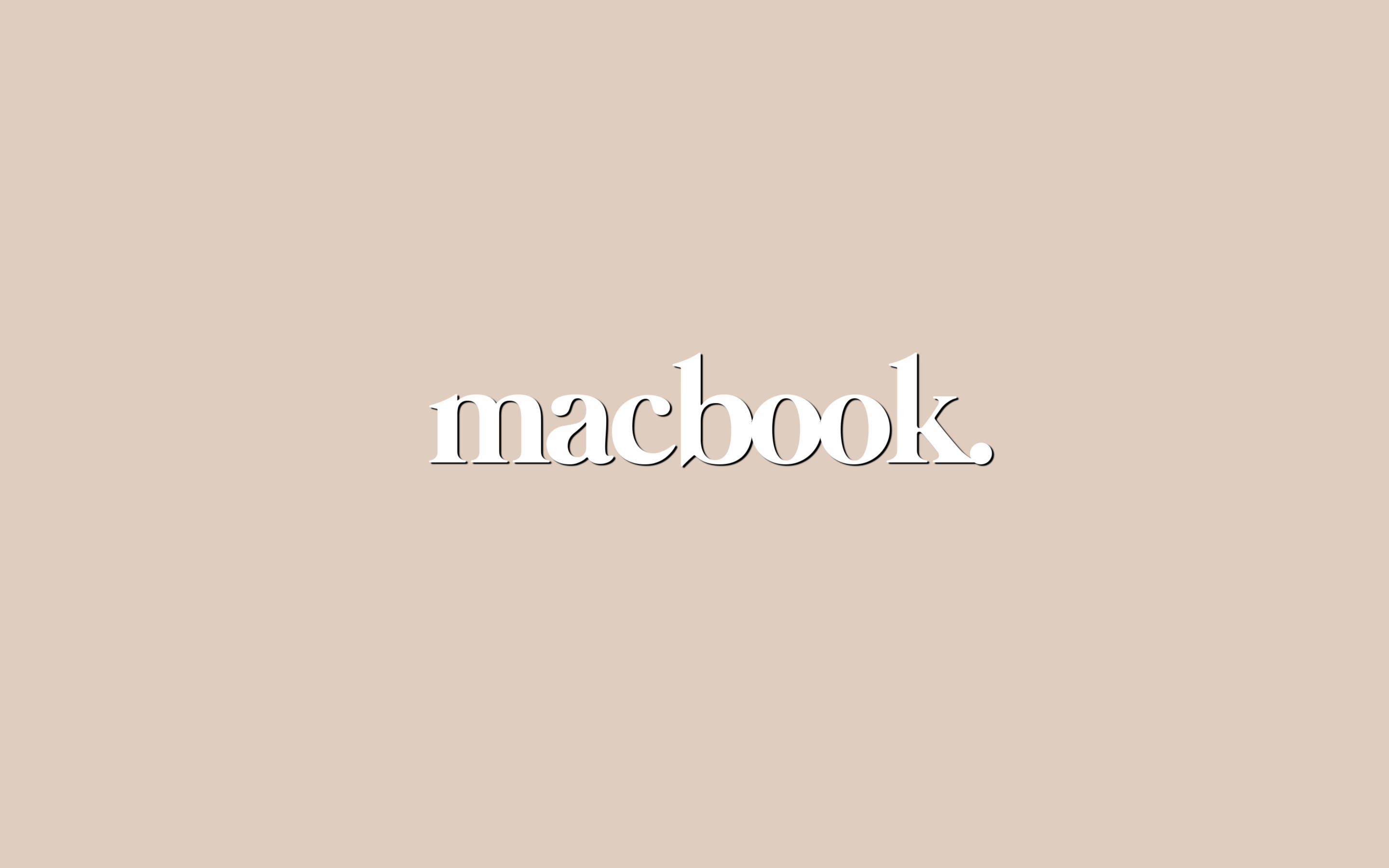Desktop estetic minimalist Macbook Fundal
