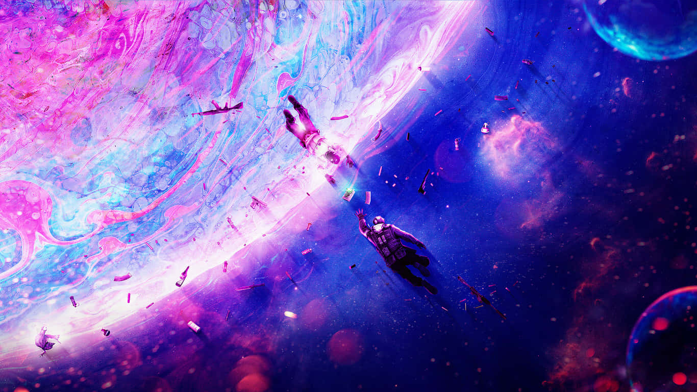 Desktop HD 1366x768 Cosmos Fundal