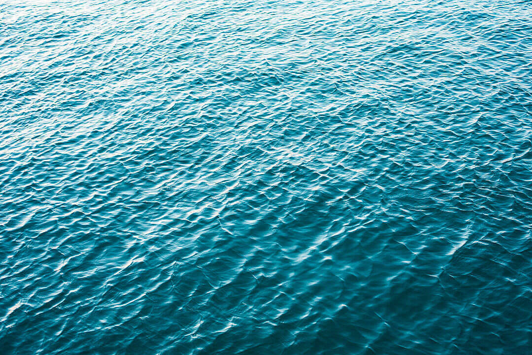 Desktop minimalist estetic cu mare calmă albastră Fundal