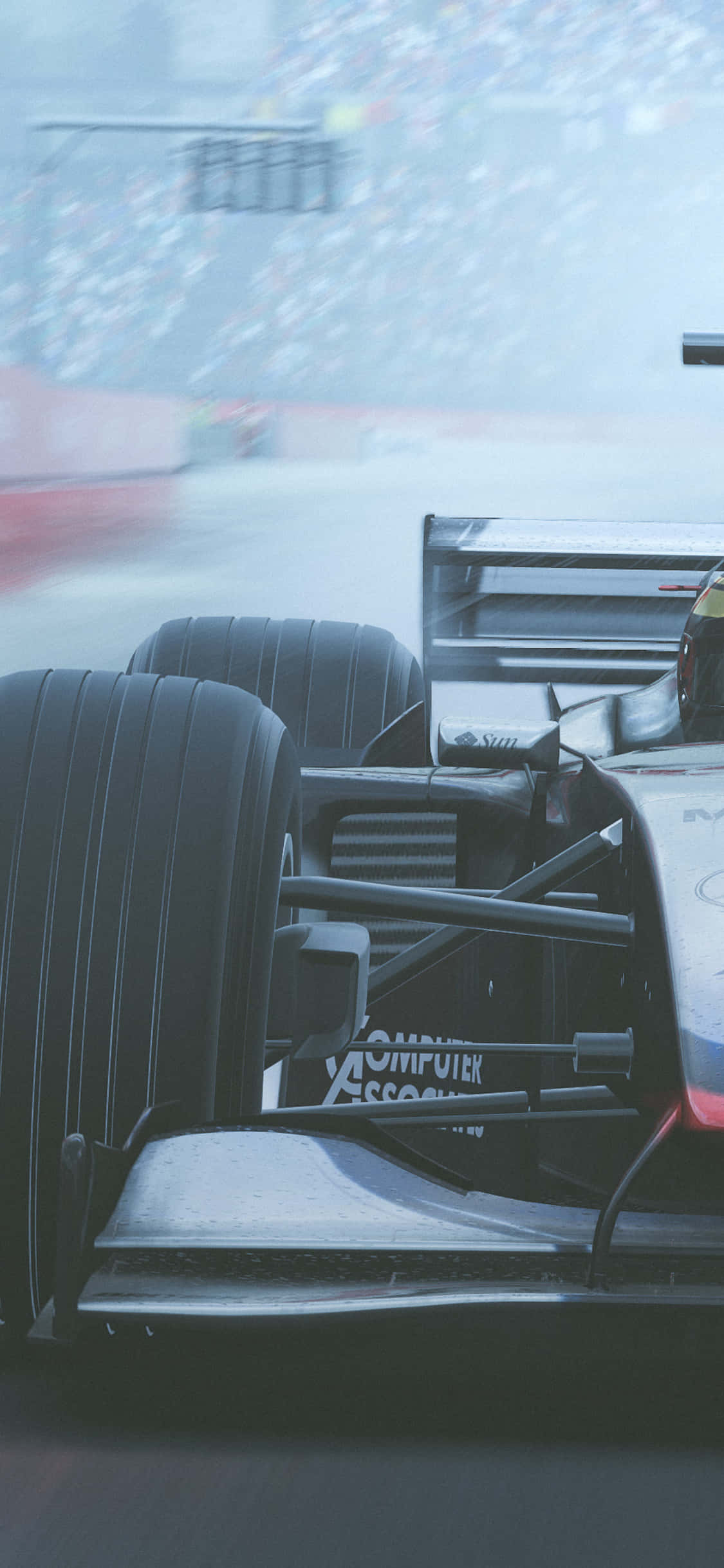 Detaliu Suspensie și Roți F1 2018 Fundal