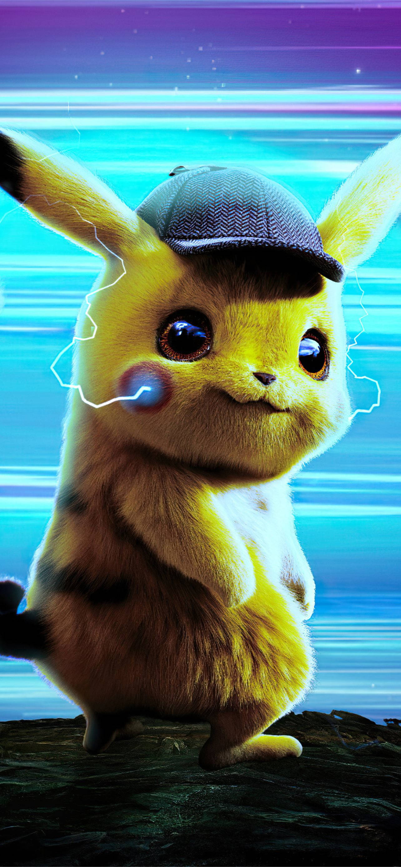 Detectivul Pikachu iPhone Fundal
