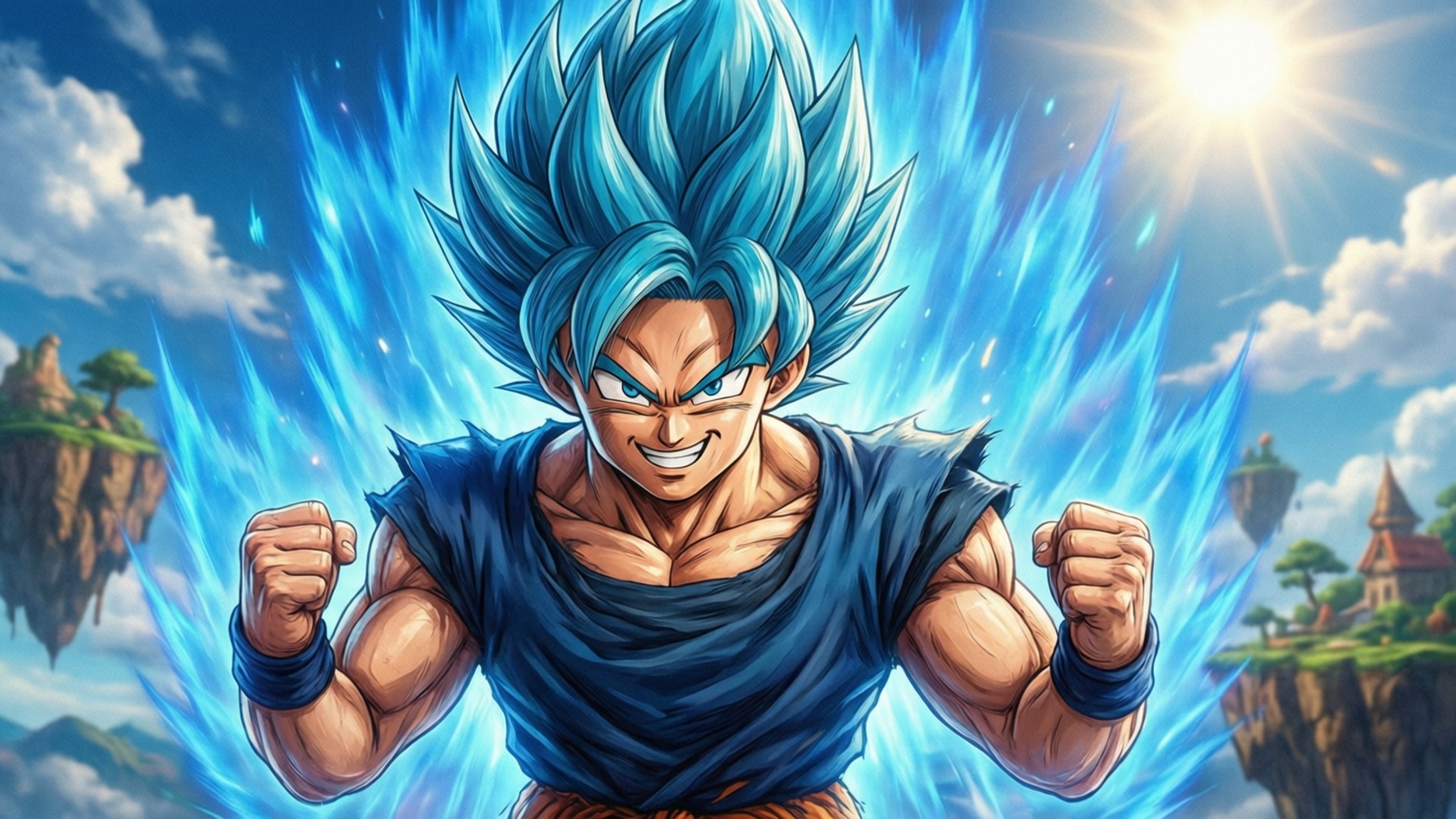 Determinarea lui Goku Fundal