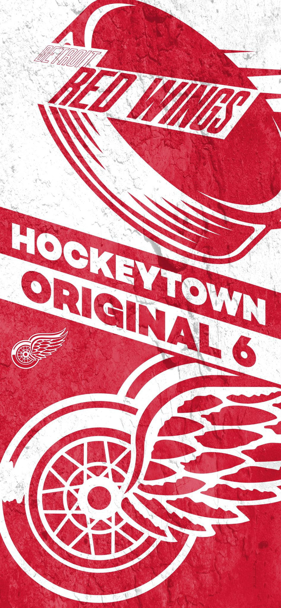 Detroit Red Wings Hockey Town Fundal