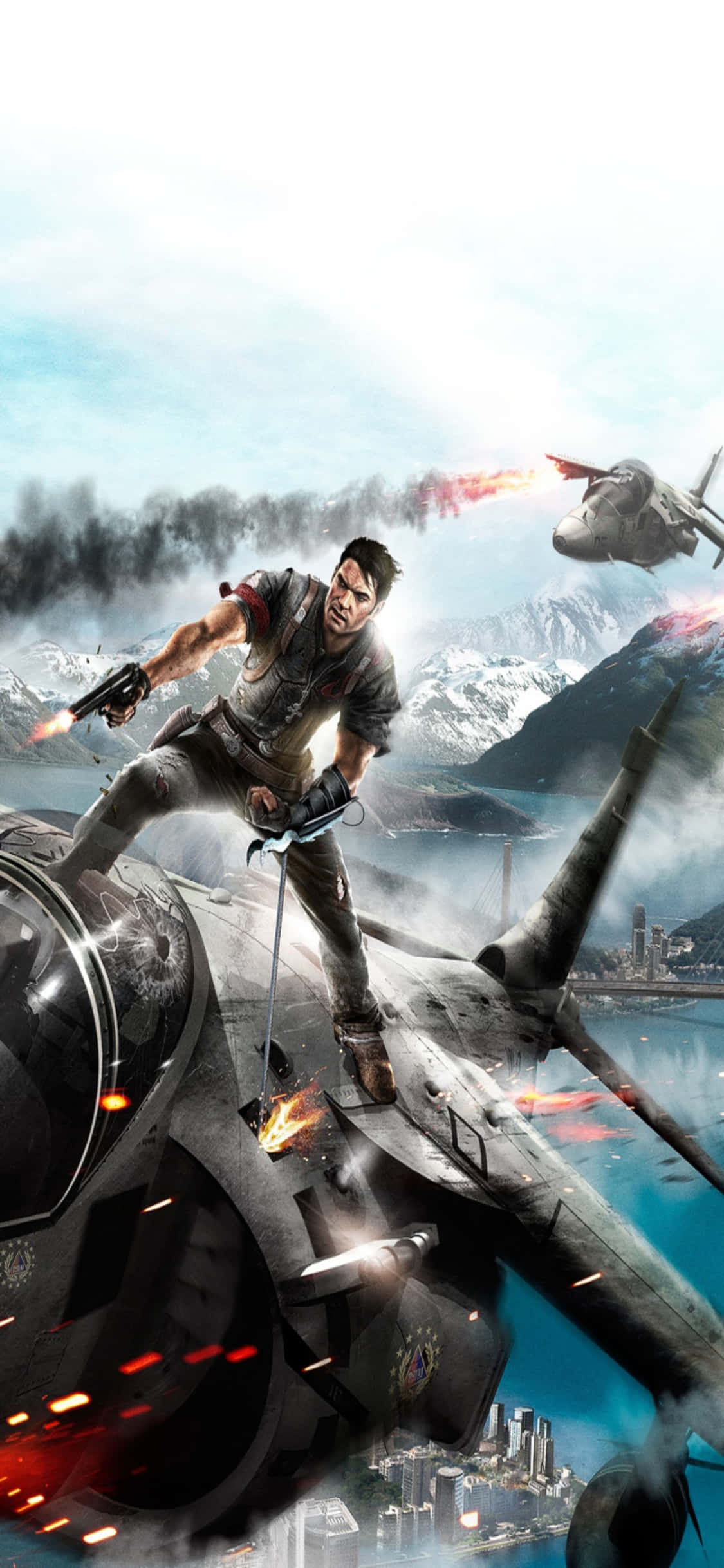 Dezlănțuie Haosul cu iPhone X și Just Cause 4 Fundal