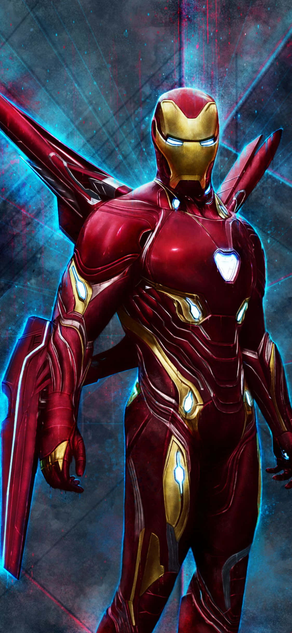 Dezlănțuie Puterea Lui Iron Man Cu iPhone X Fundal