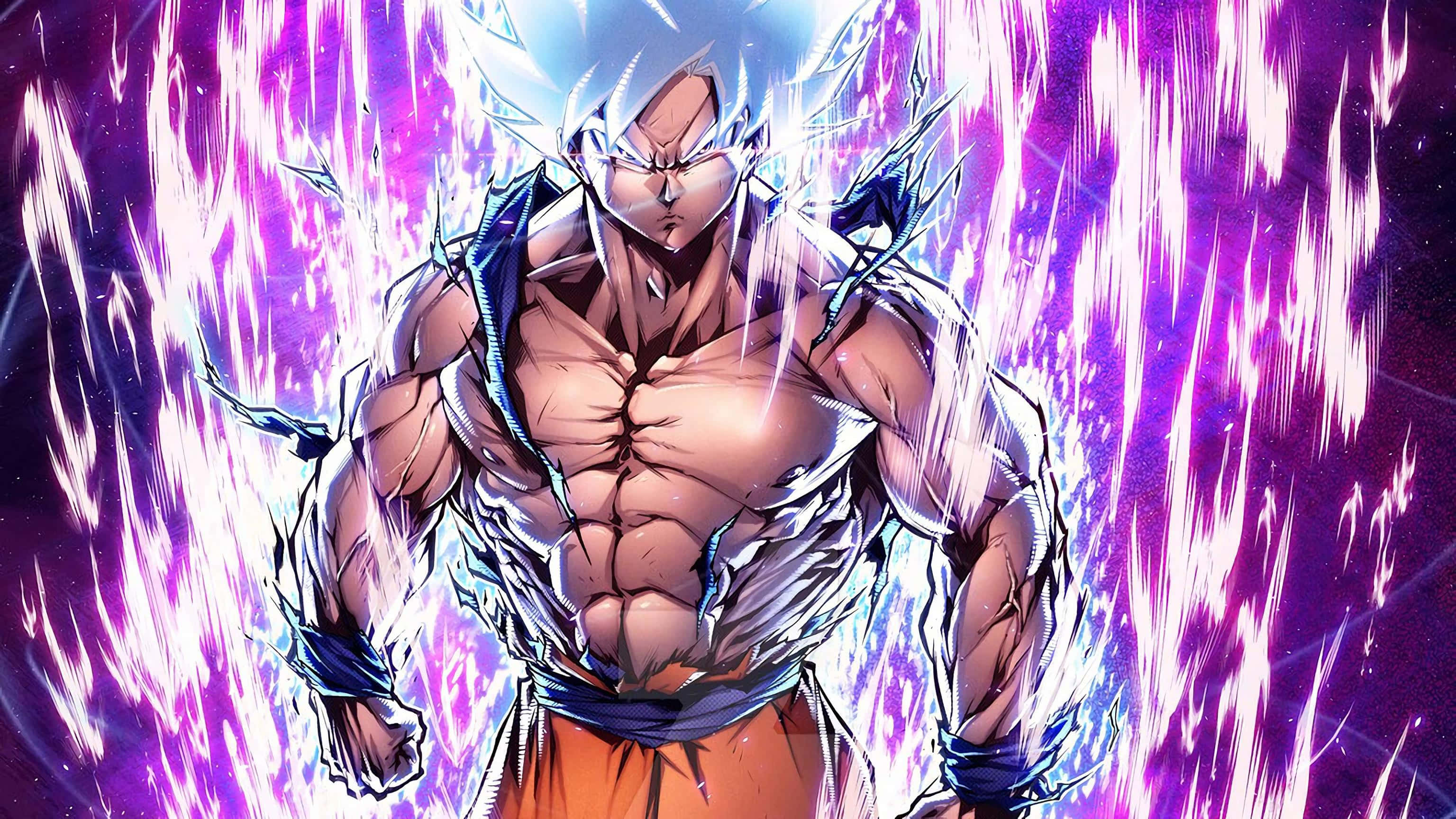 Dezlănțuie-ți Puterea Interioară cu Goku Ultra Instinct Fundal
