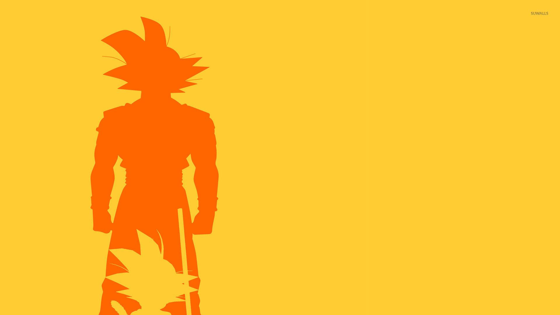 Dezlănțuind o Kamehameha cu Goku Fundal