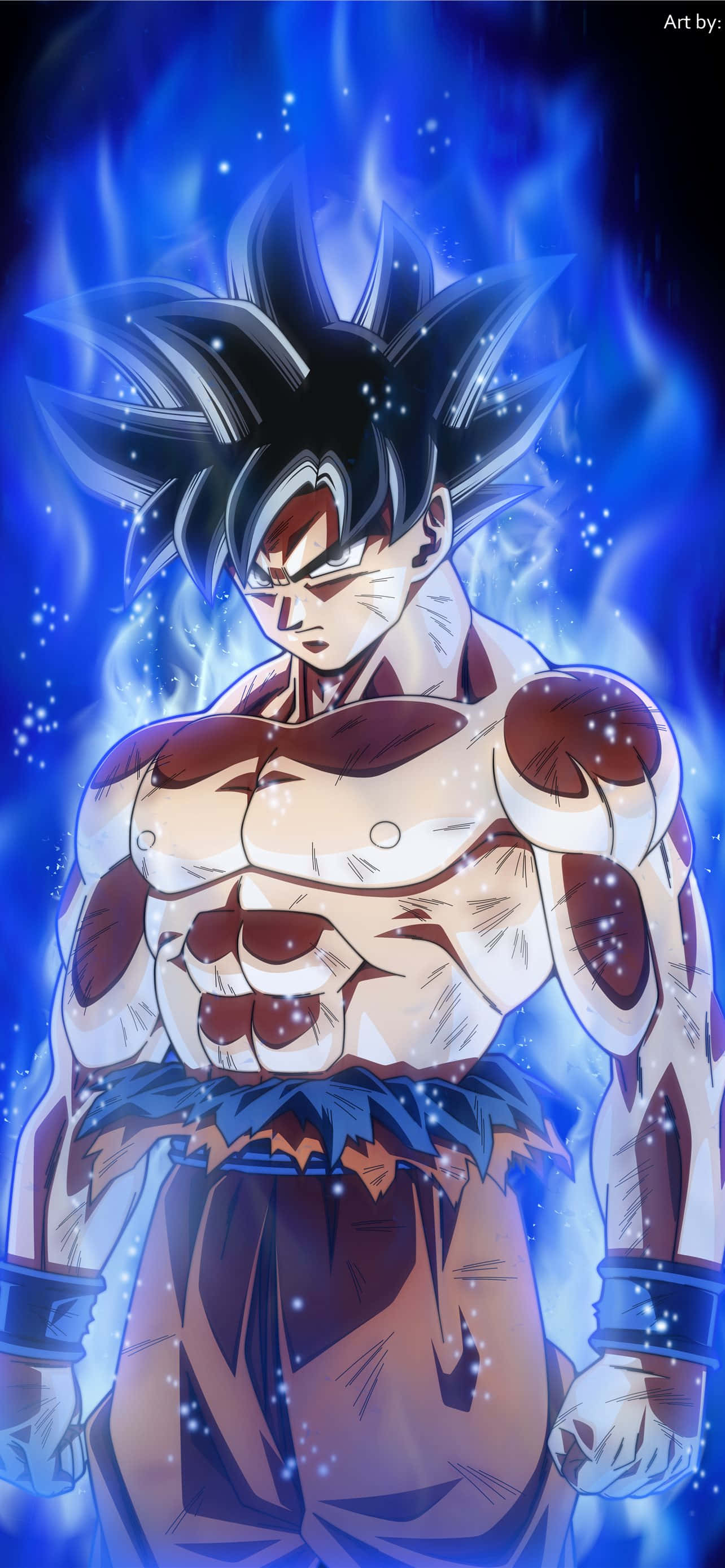 Dezlănțuirea puterii Ultra Instinct Fundal