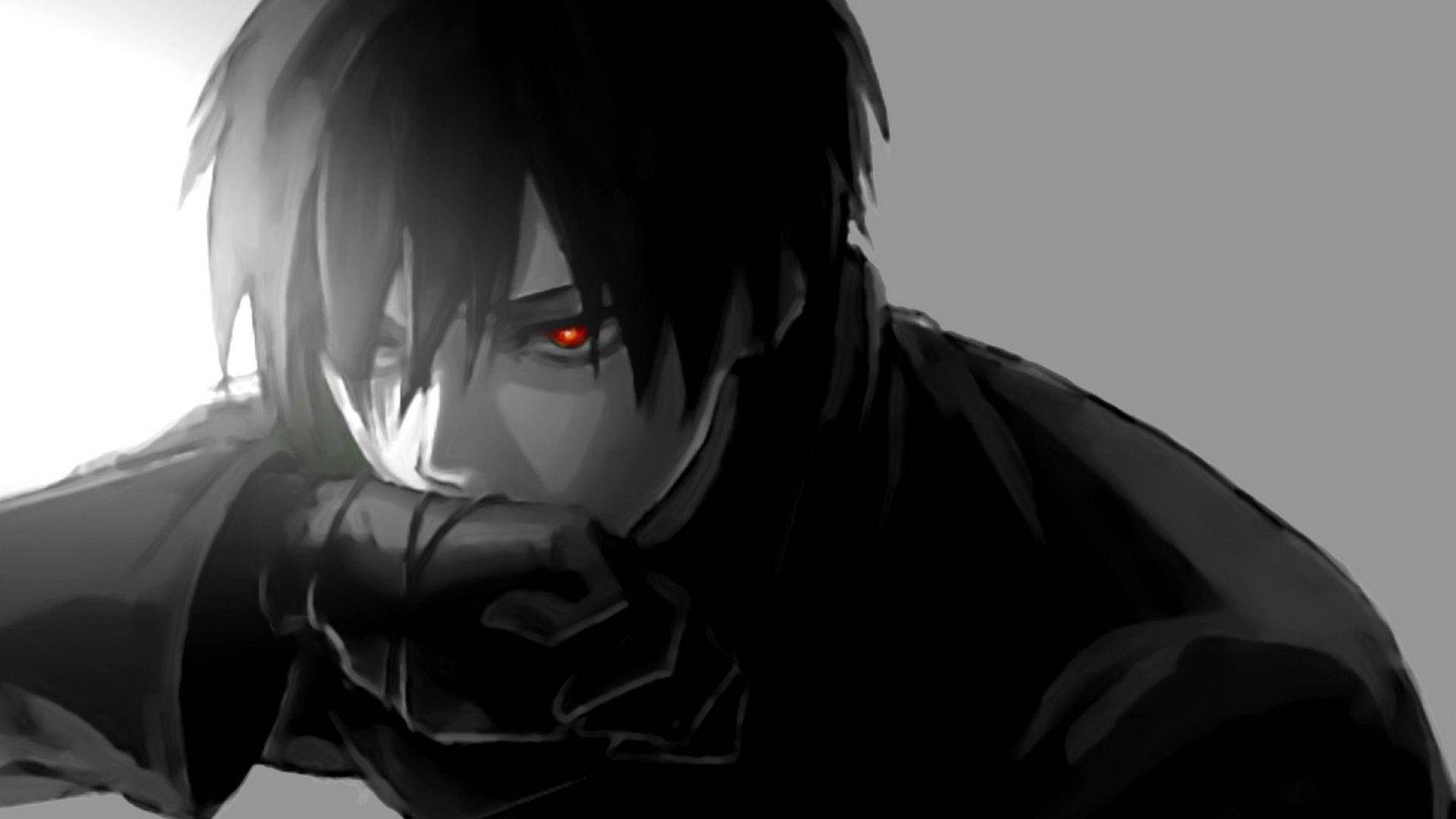 Digital Art Anime PFP Drăguț Fundal