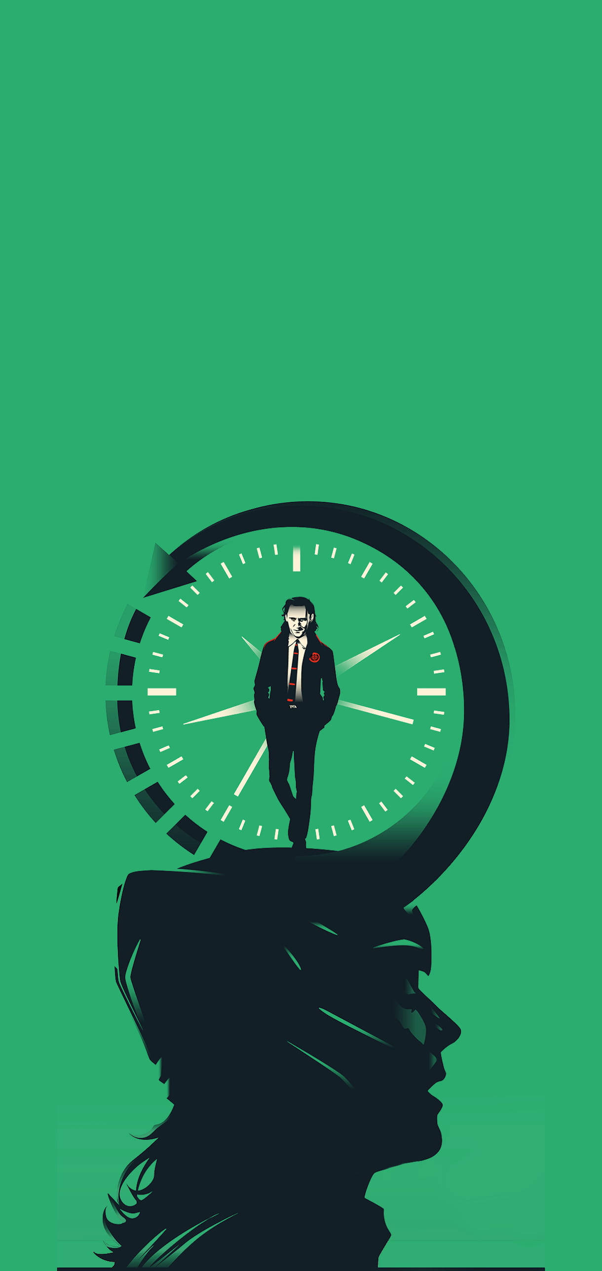 Disney Plus Loki Minimal Fundal