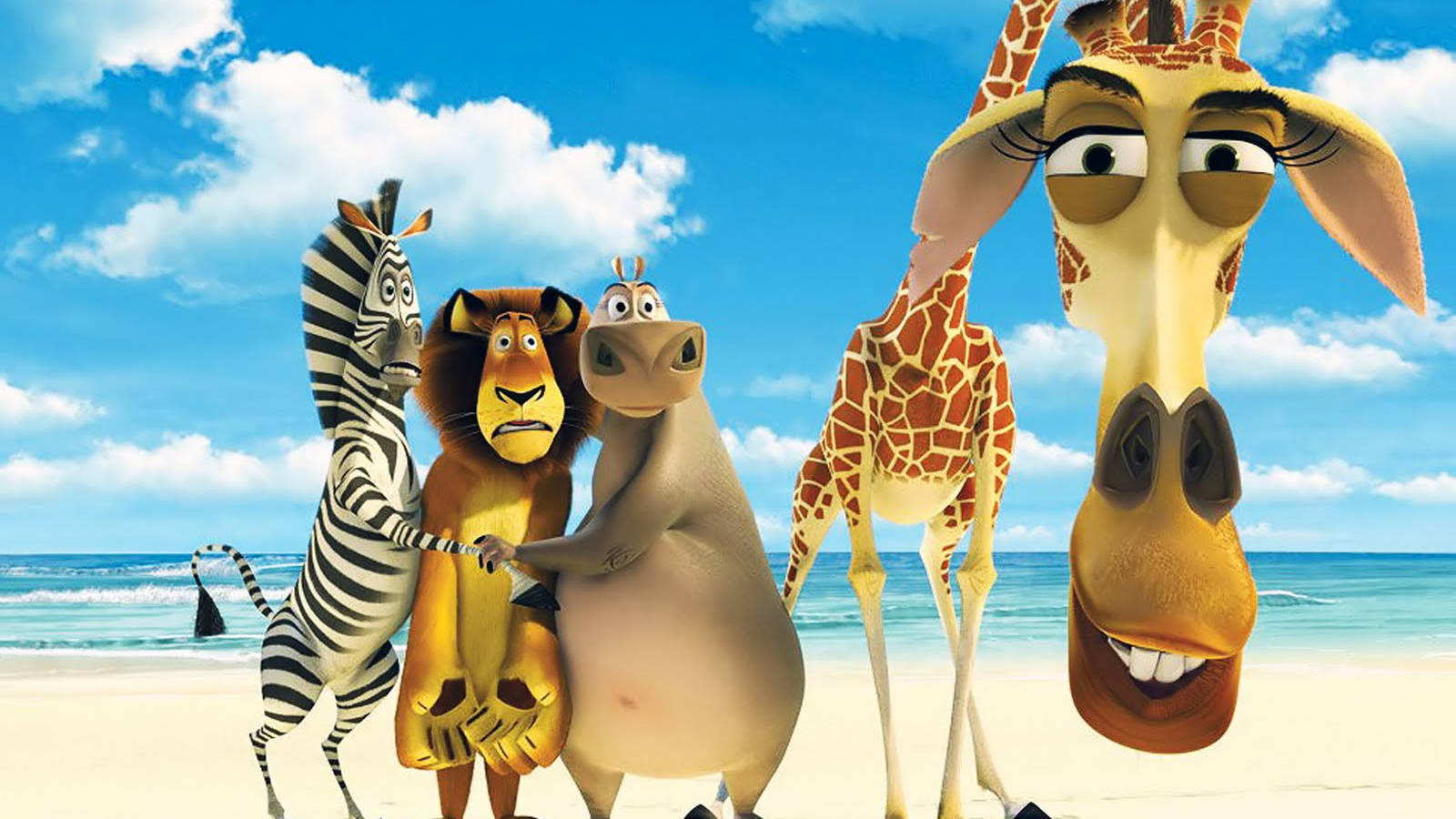 Distractie Anime Madagascar Fundal