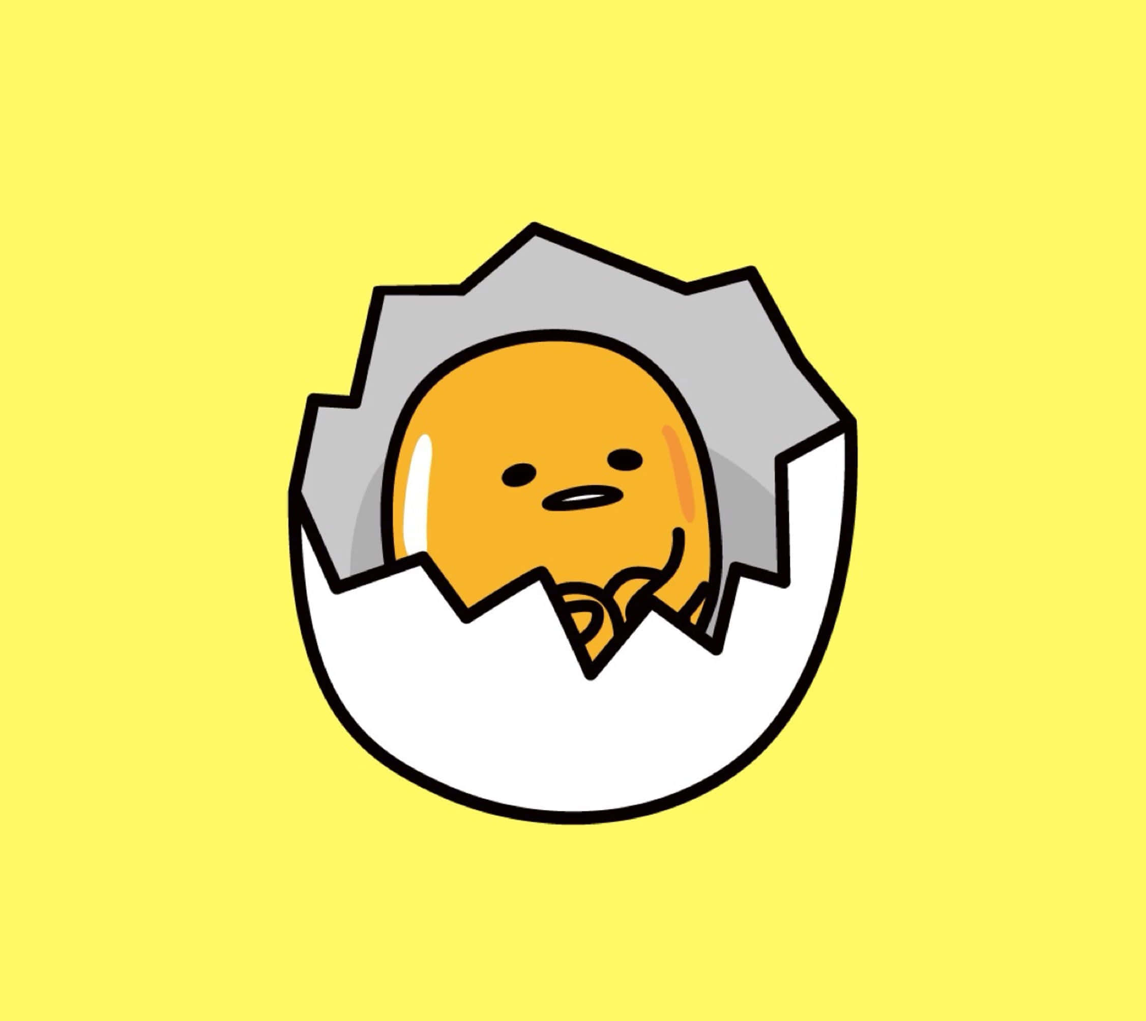 Distrează-te cu telefonul Gudetama Fundal