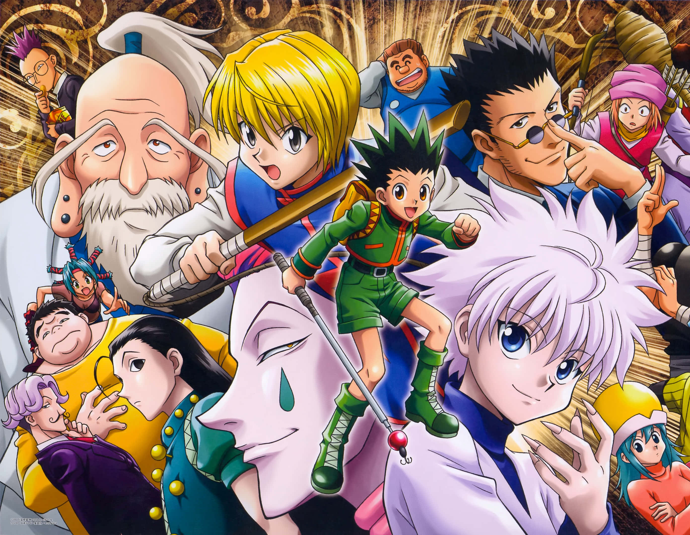 Doi eroi anime, uniți în luptă! Fundal