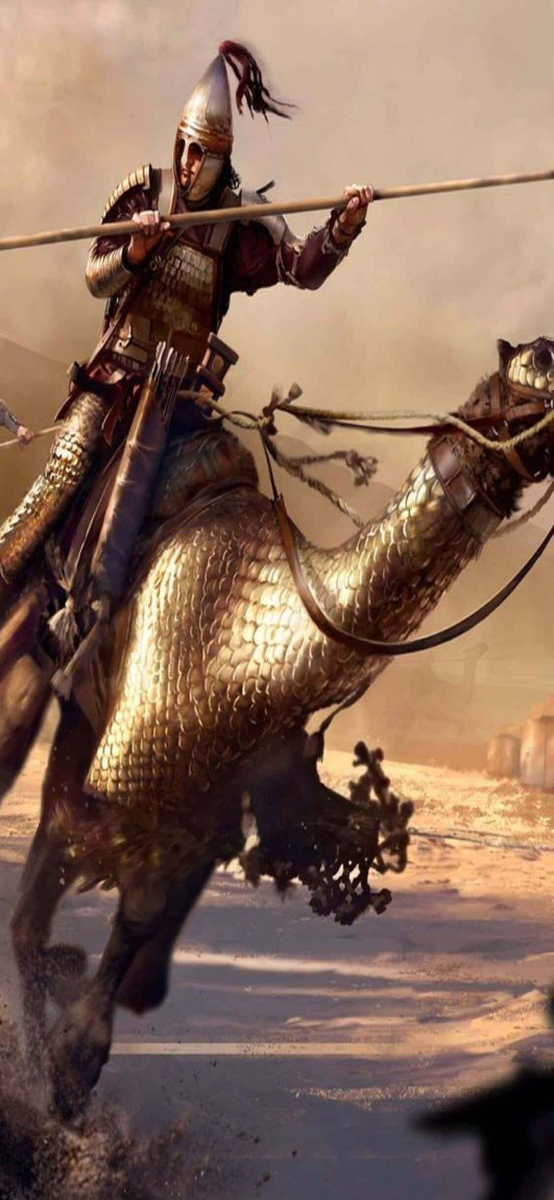 Dominați-vă inamicii pe iPhone Xs cu Total War Rome 2 Fundal