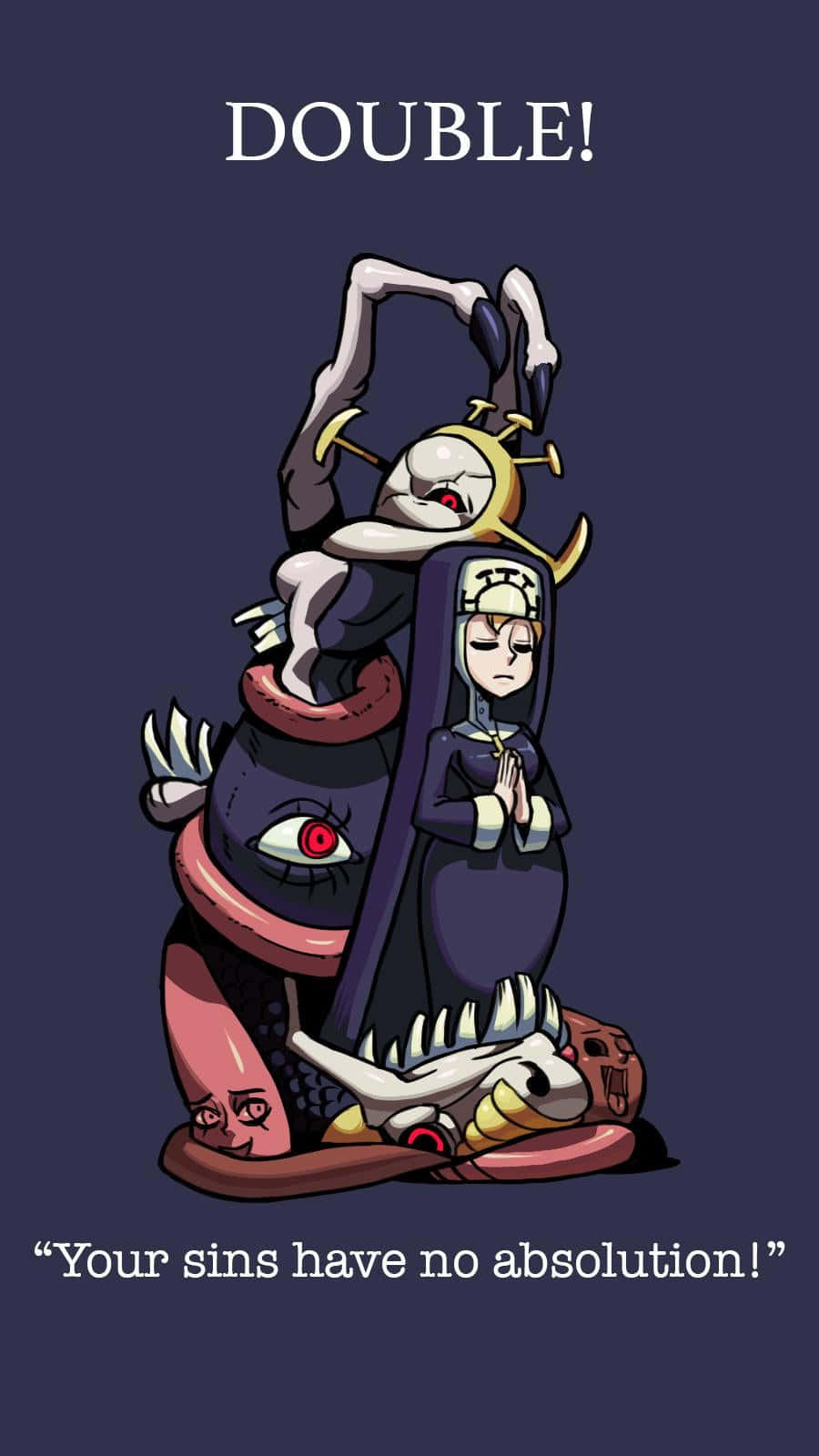 Double din Skullgirls Fundal