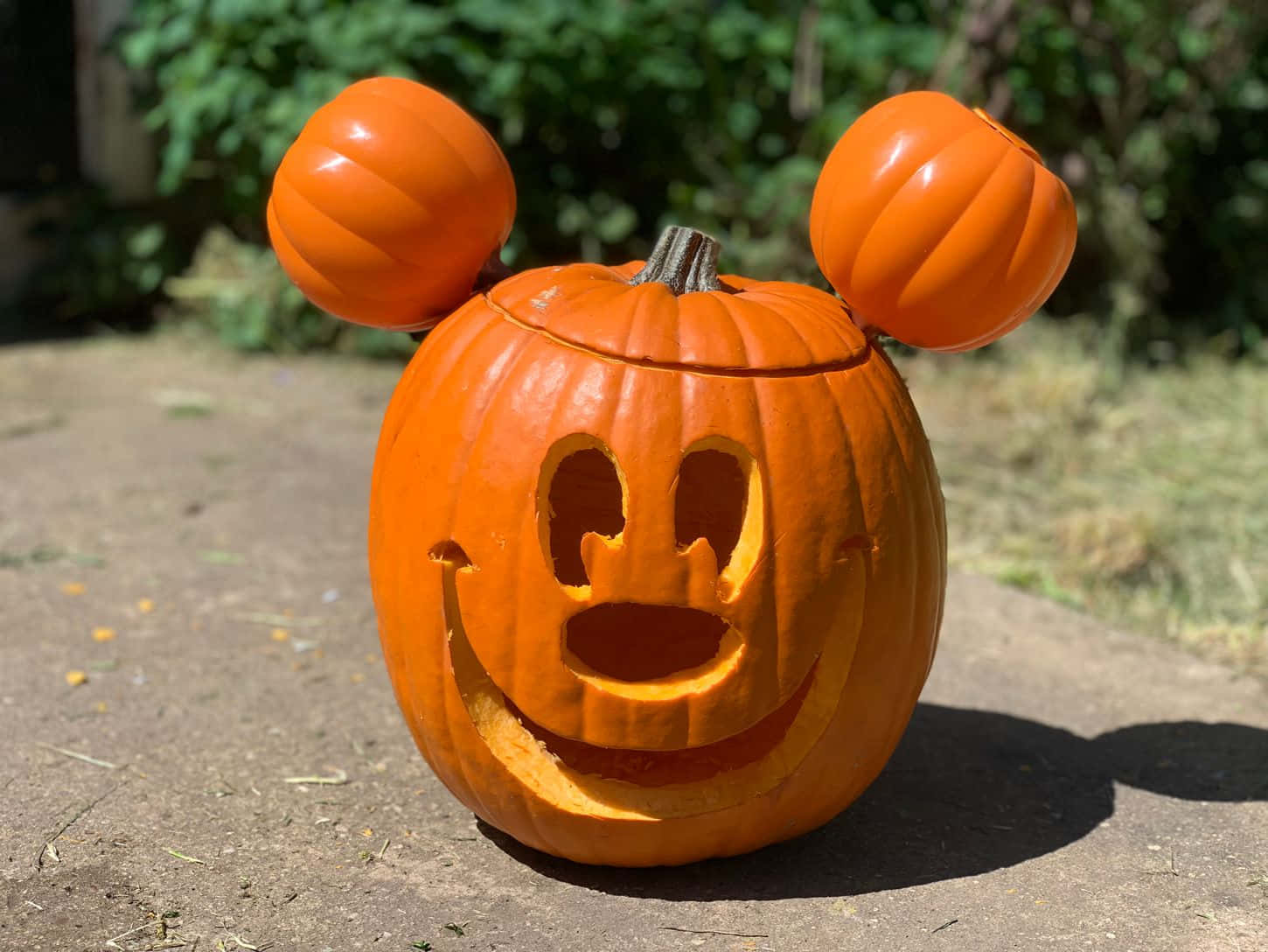 Dovleac Fermecător de Halloween care Strălucește Fundal