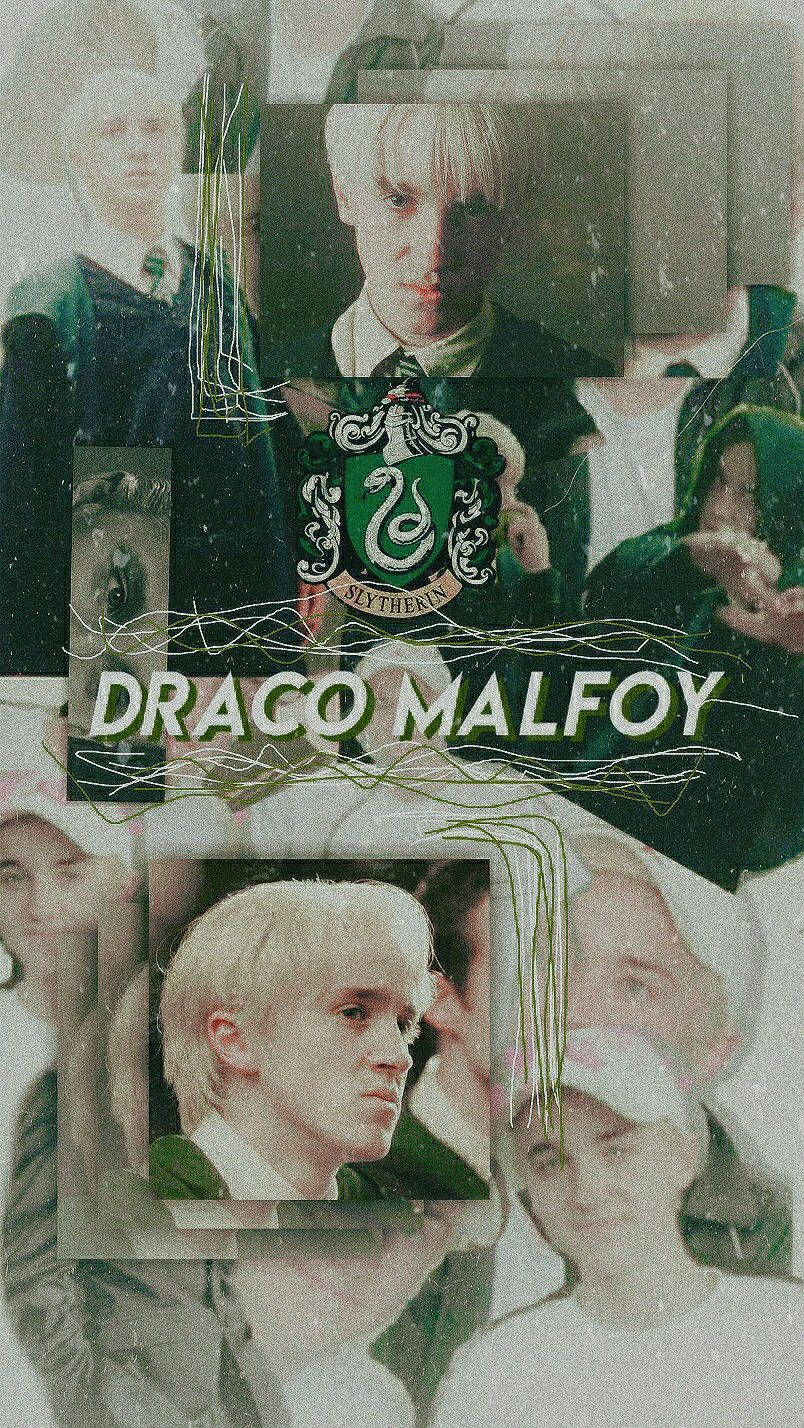 Draco Malfoy Estetică Verde Deschis Fundal