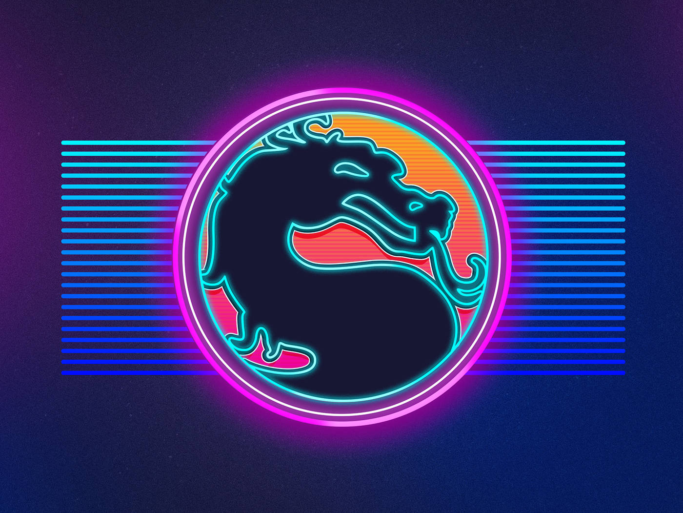 Dragon chinezesc de gaming Fundal