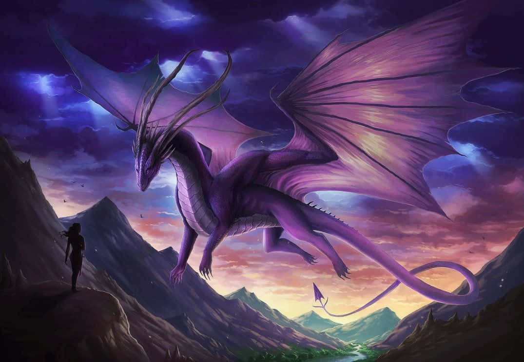 Dragon Mov și Dealuri Fundal