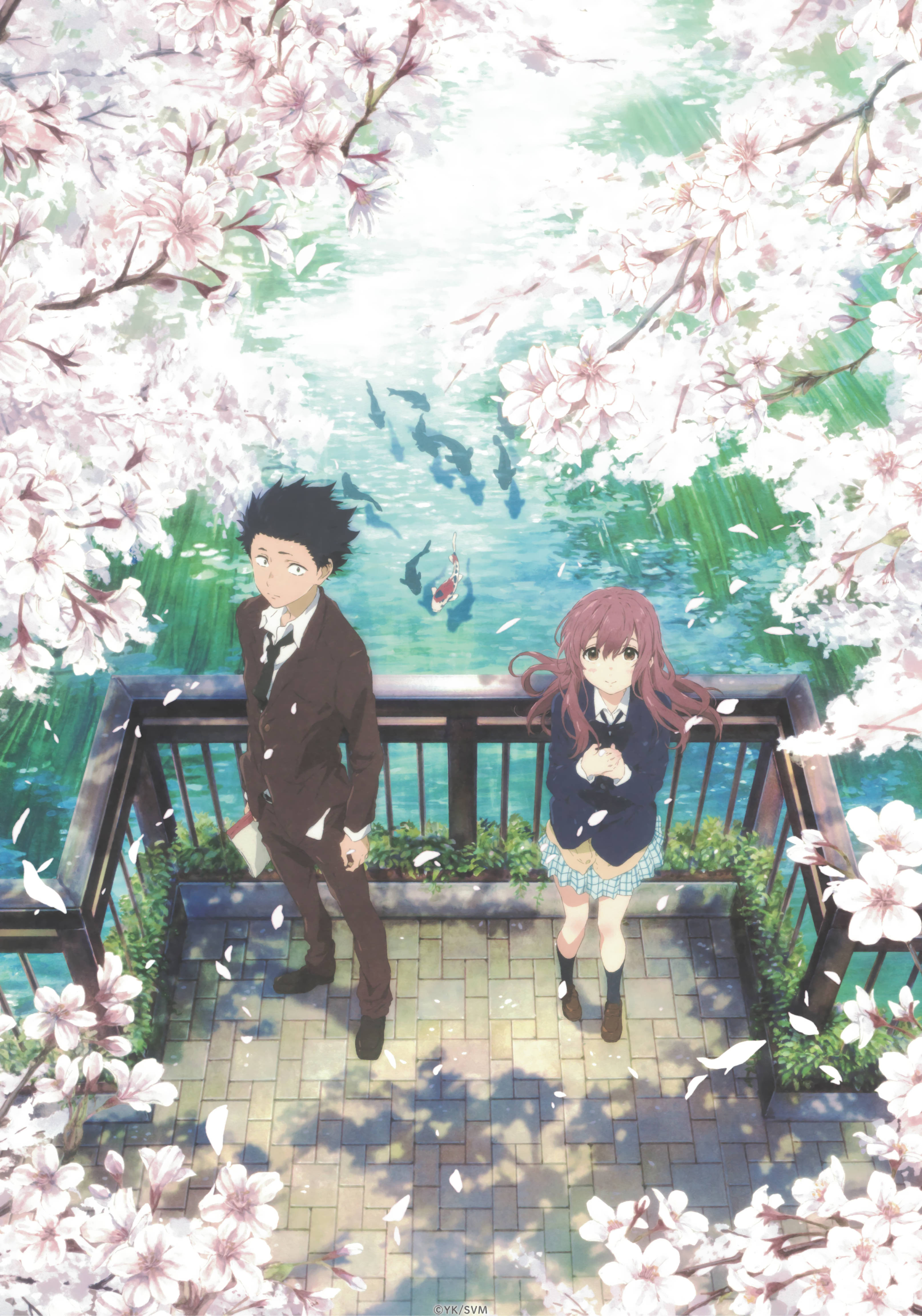 Dragoste și creștere în A Silent Voice Fundal