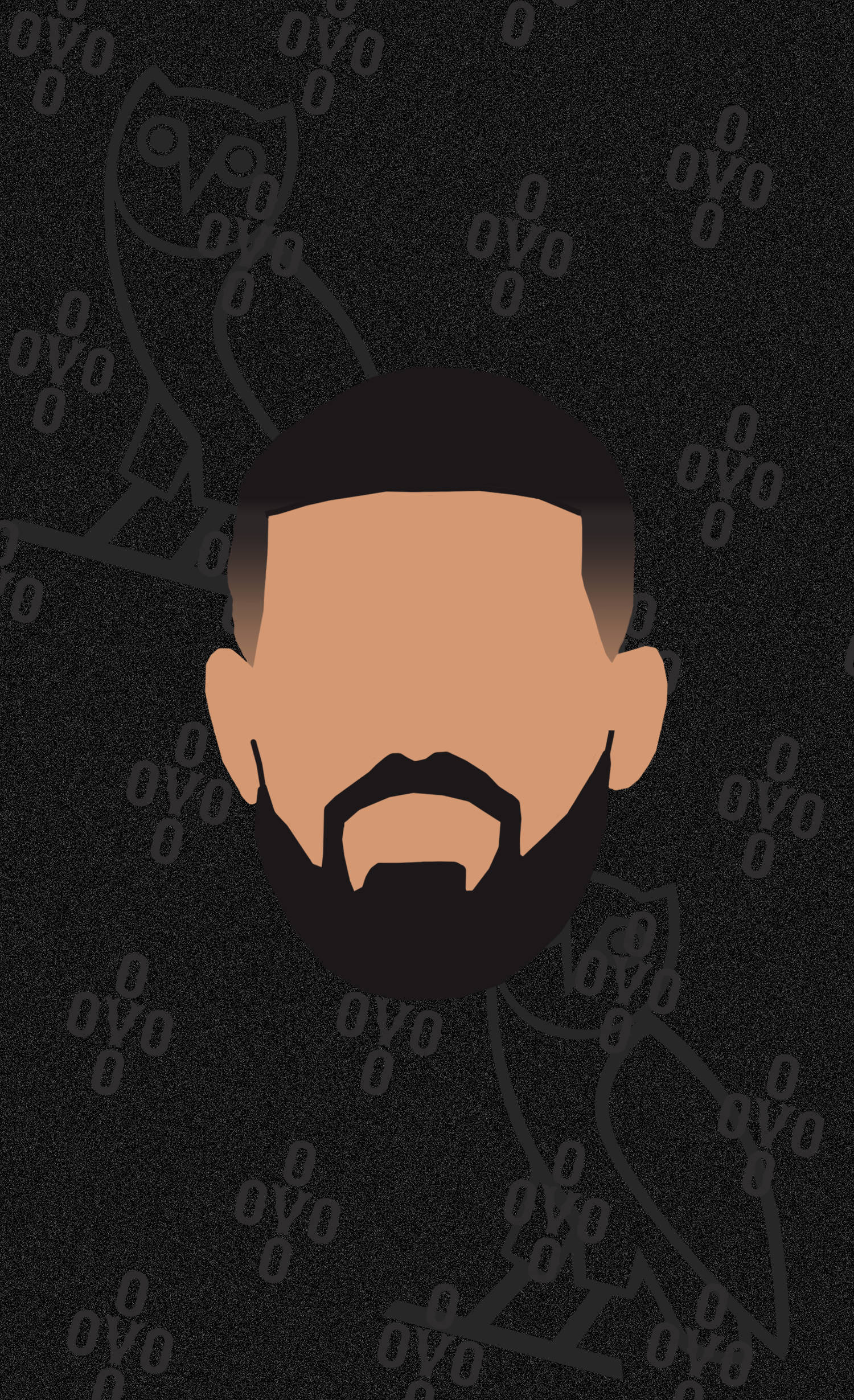 Drake Vector Artwork Fundal