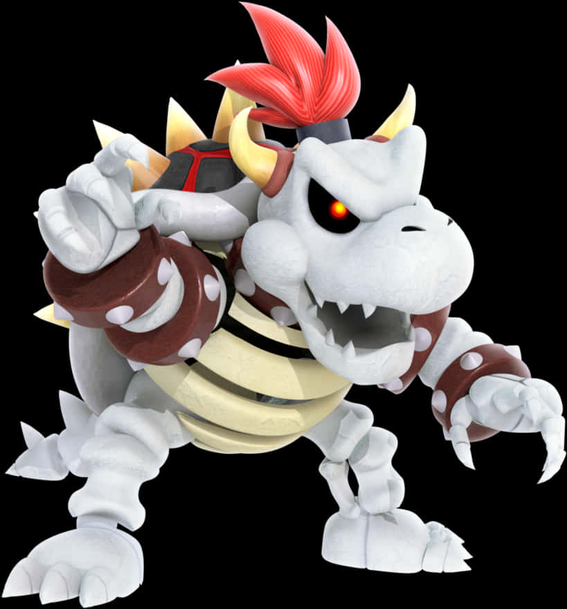 Dry Bowser Render Personaj Fundal