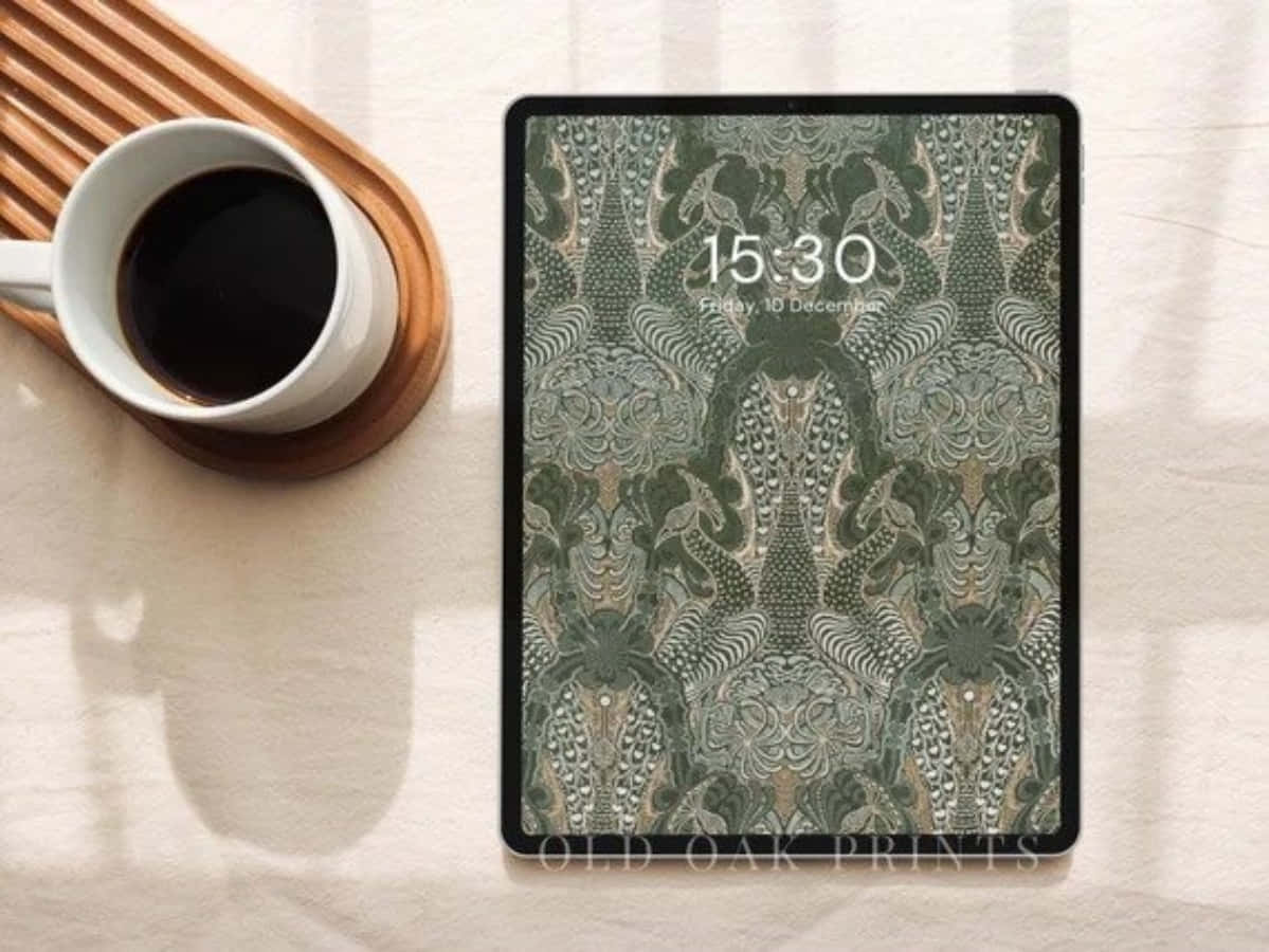 Du-ți creativitatea la următorul nivel cu acest iPad estetic Fundal
