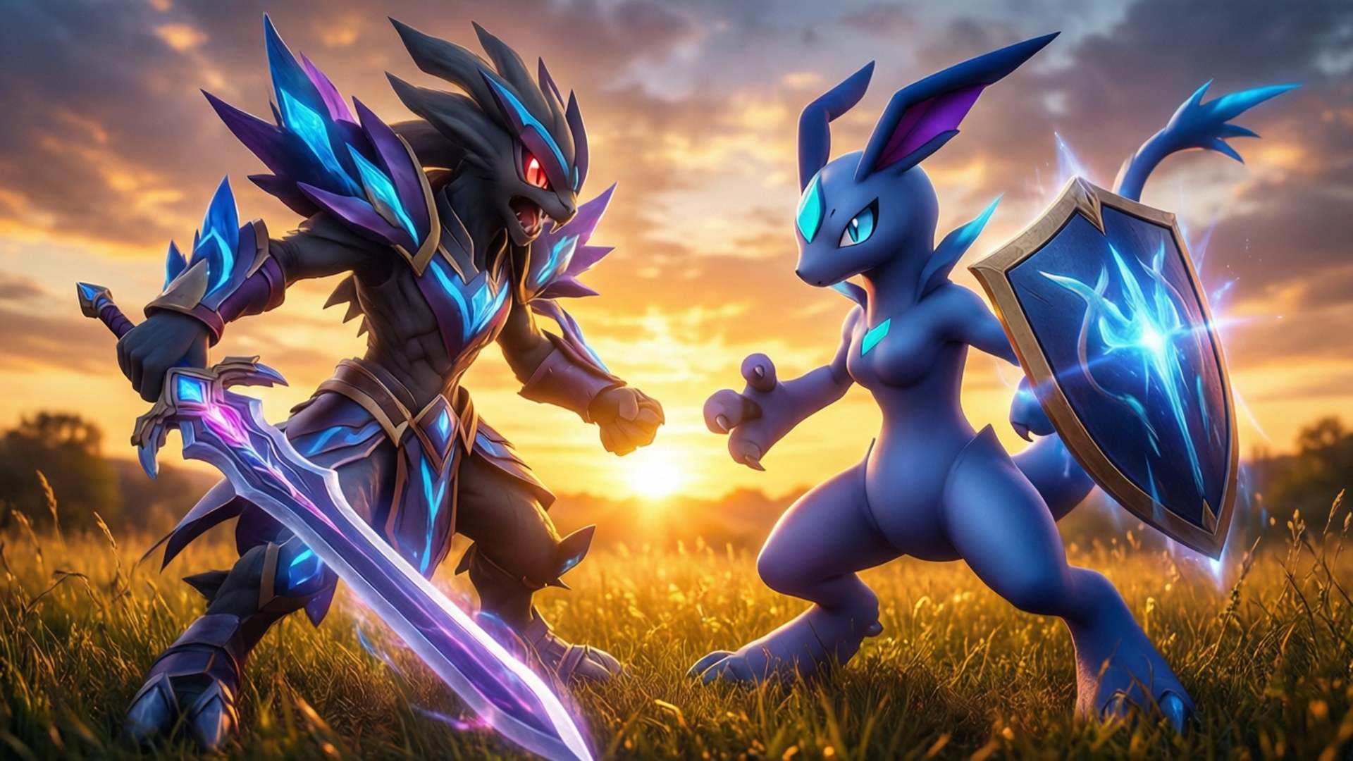Duel Legendary la Amurg Fundal