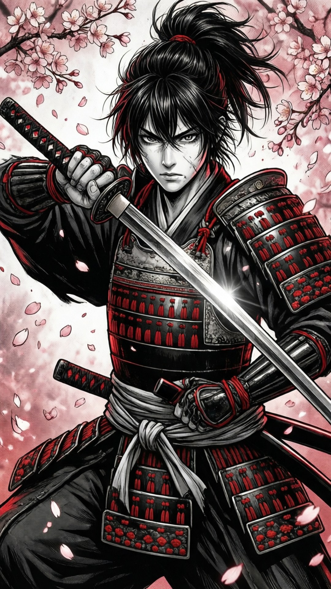 Duelul Samuraiului în Manga Fundal