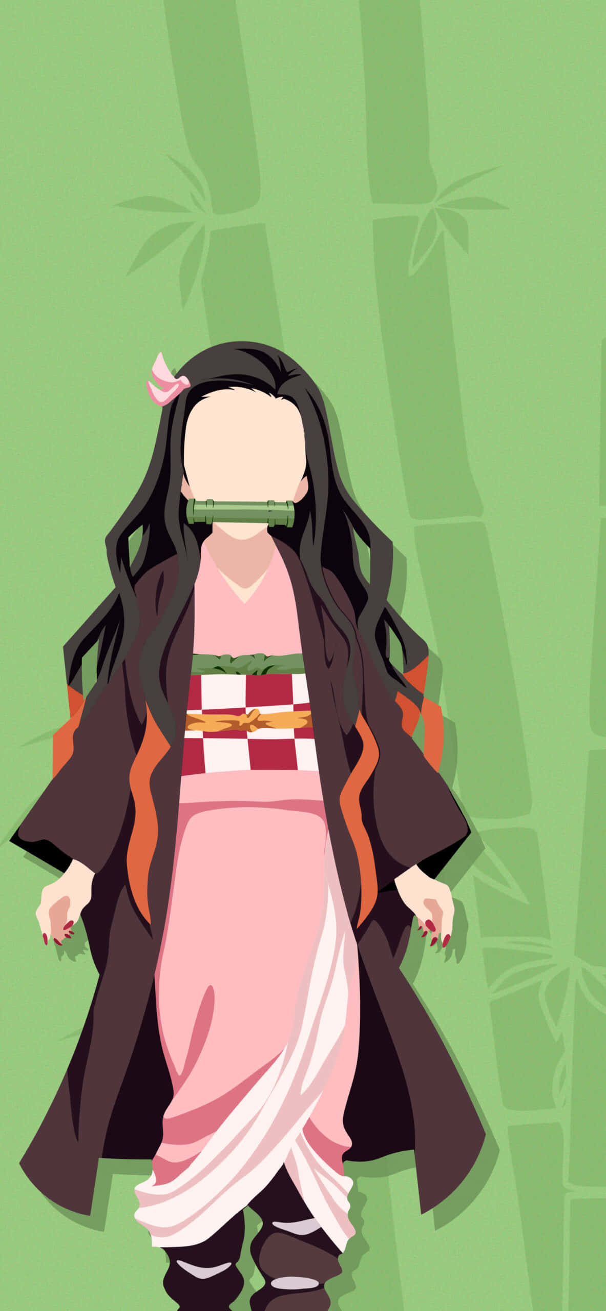 Duet Captivant Demon Slayer: Tanjiro și Nezuko Fundal