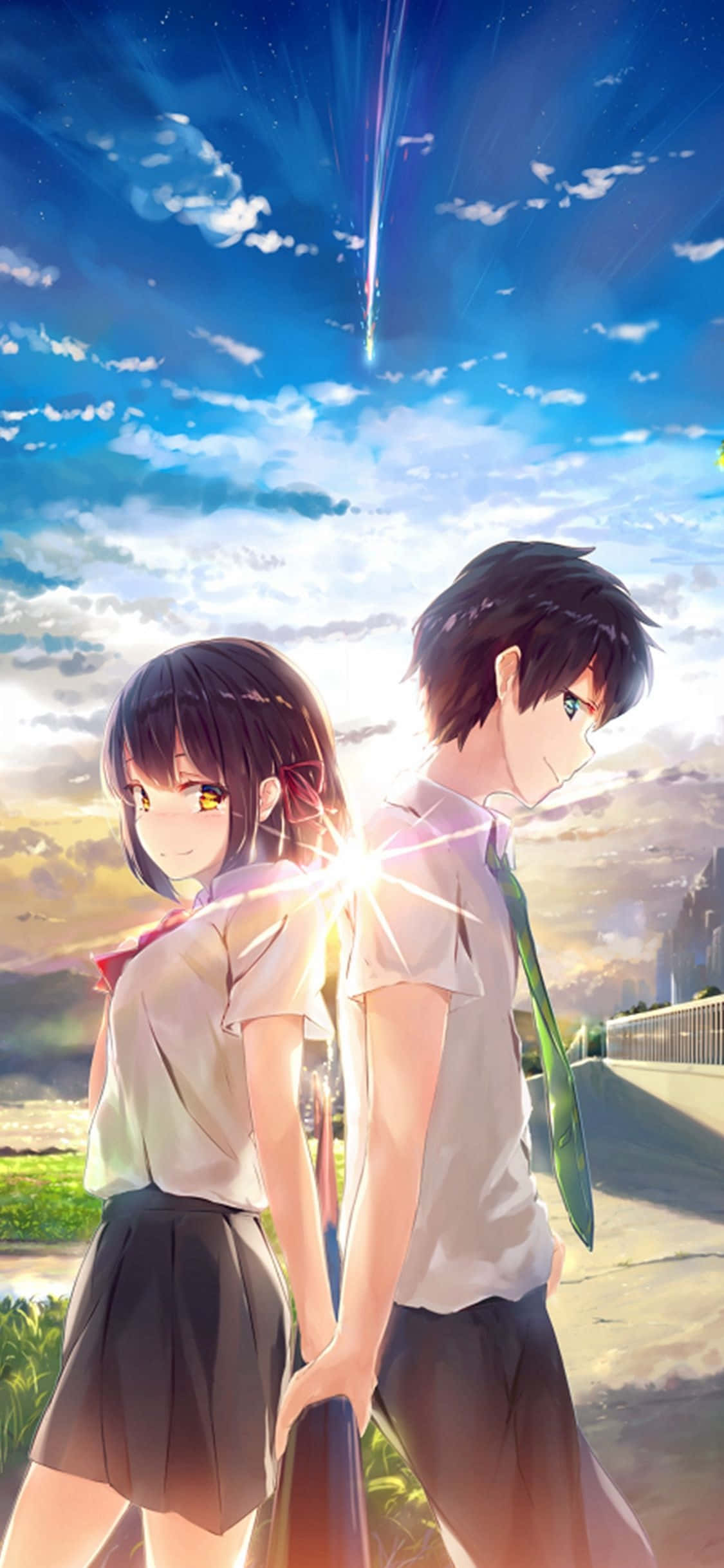 Dulce Anime Your Name.2016 film Fundal
