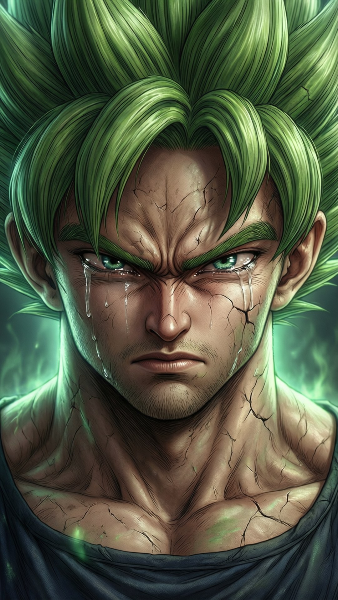 Durerea interioară a lui Broly Fundal