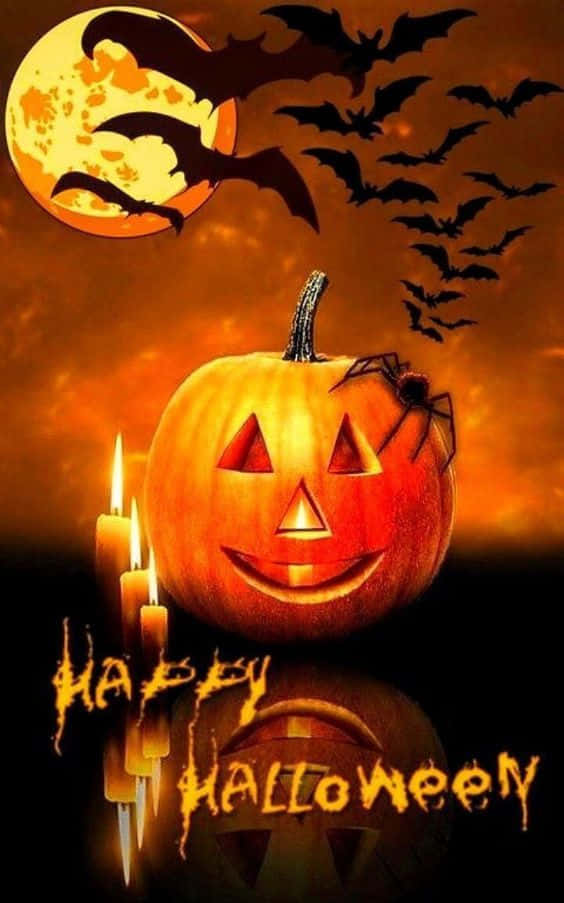 "E Halloween! E timpul să te sperii!" Fundal