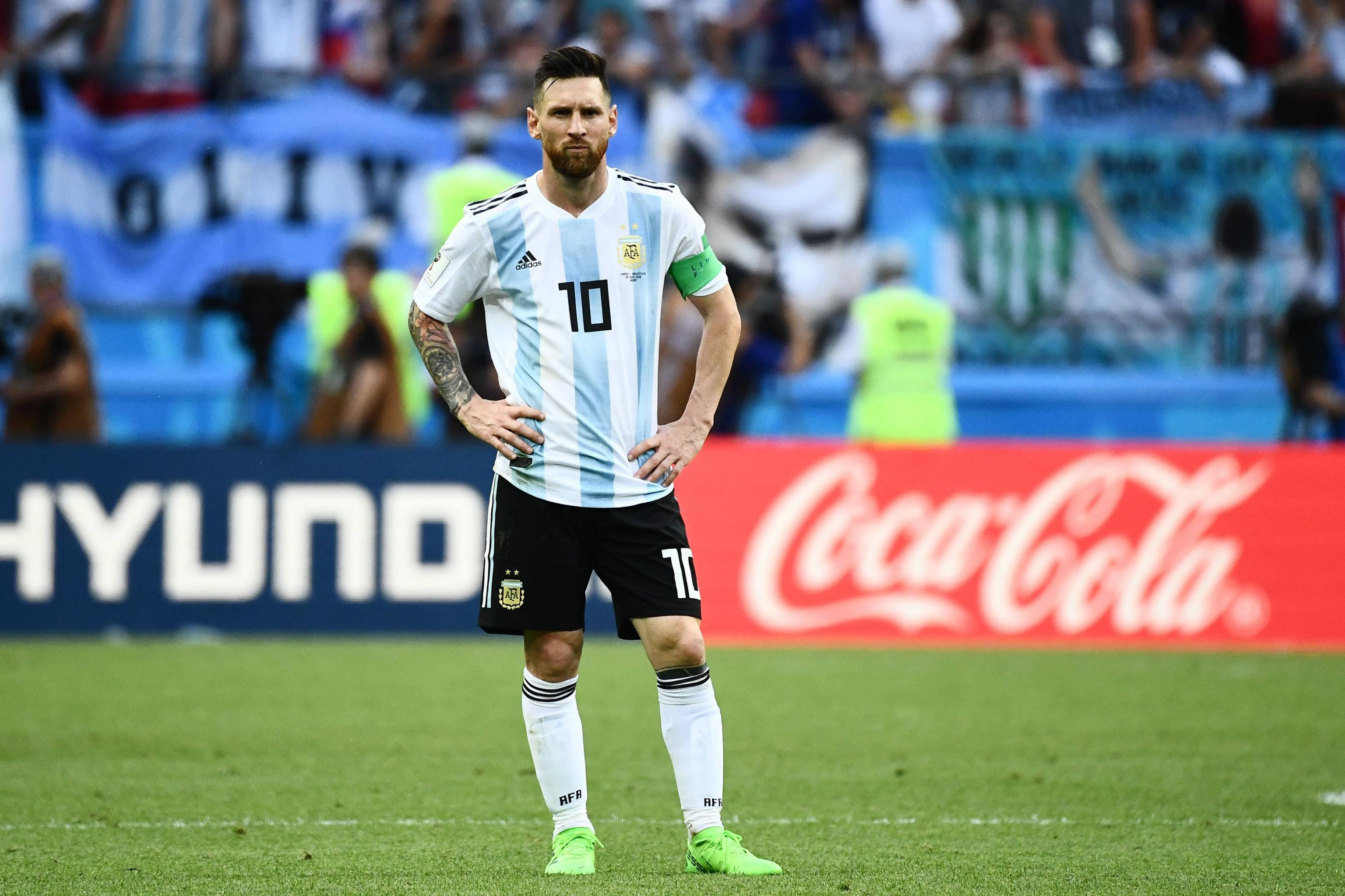 Echipa Națională de Fotbal a Argentinei Messi Captură de Joc Fundal