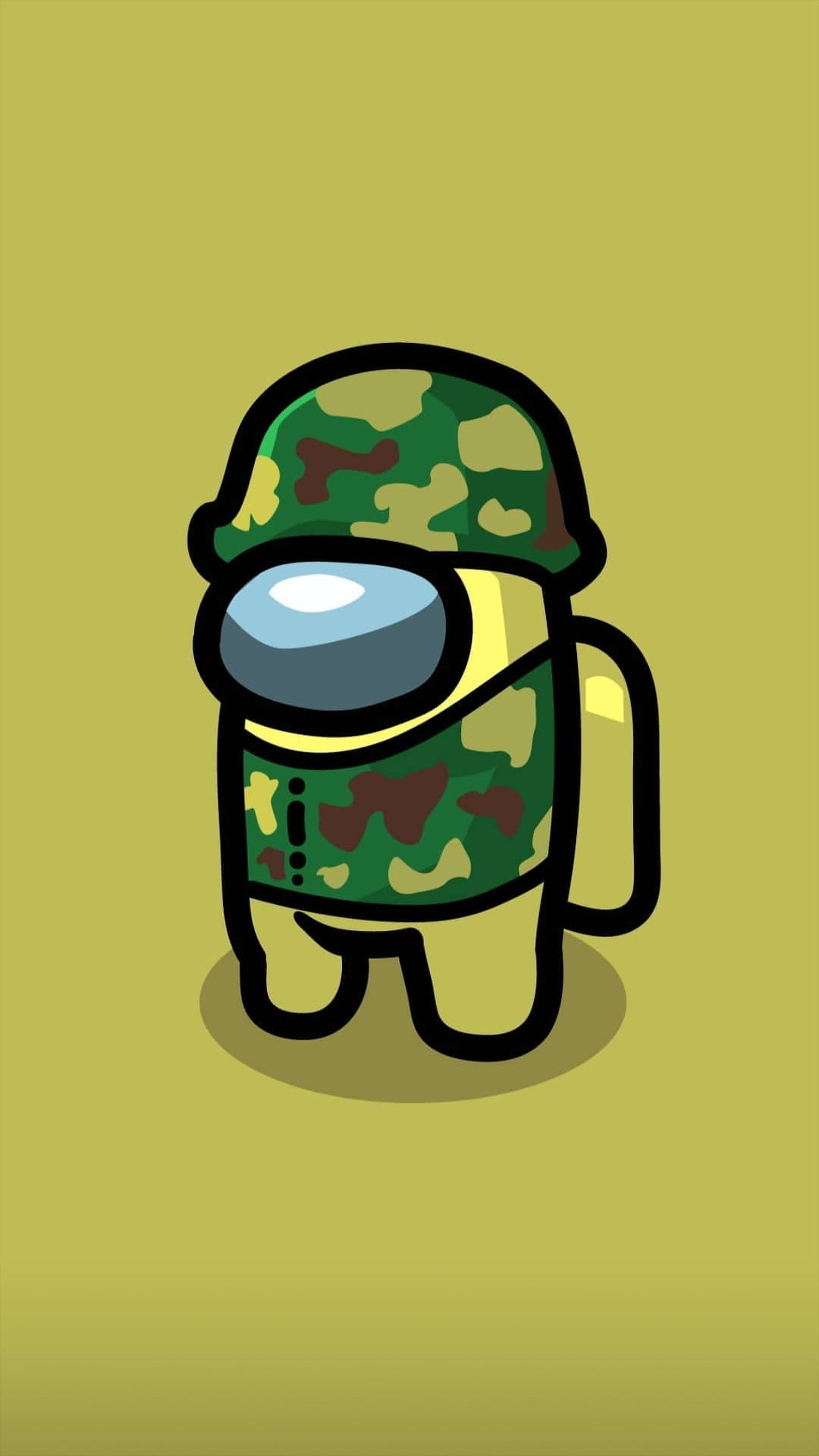 Echipament militar estetic Among US Fundal