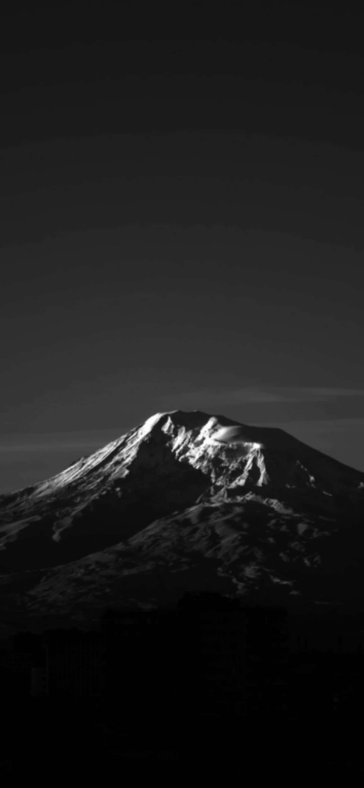Ecran AMOLED elegant iPhone XS Max de culoare neagră. Fundal